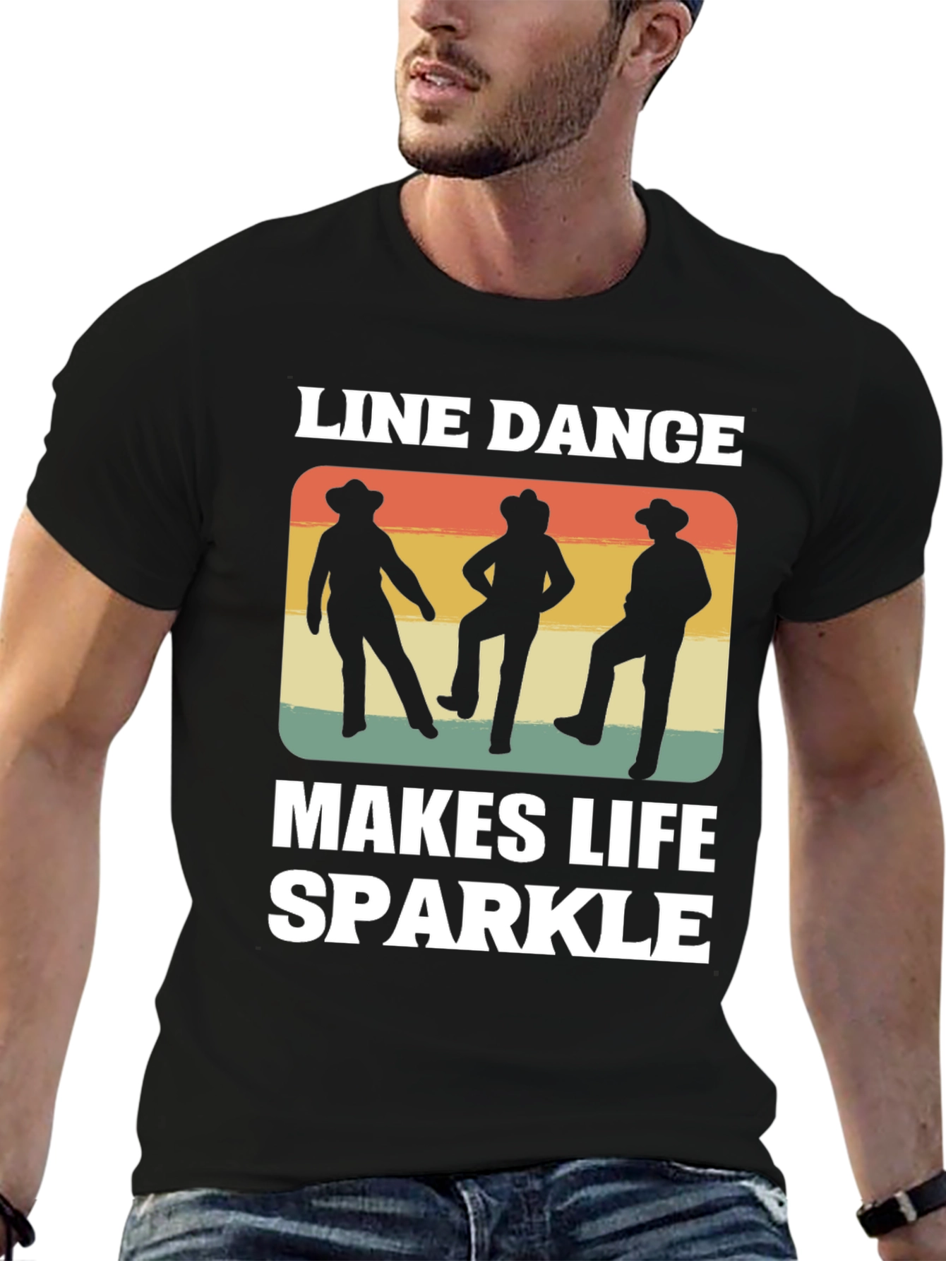 Line Dance Makes Life Sparkle T-Shirt