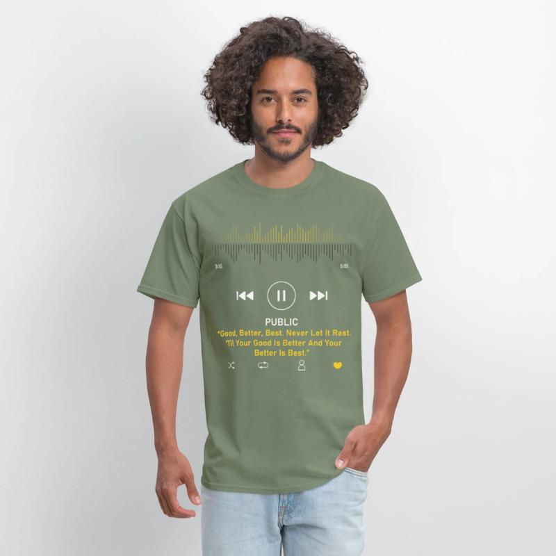 Play music interface with Motivational