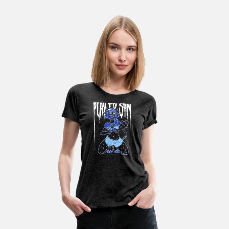 Play to Sin Gamer Sexy Cartoon Devil Girl