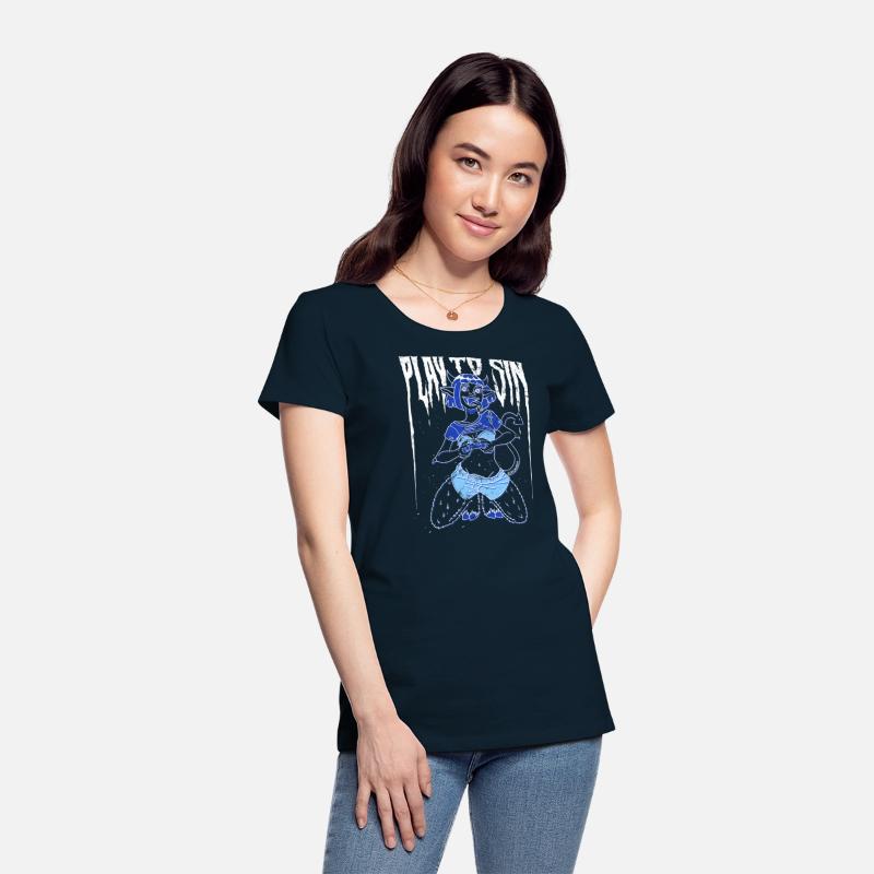 Play to Sin Gamer Sexy Cartoon Devil Girl