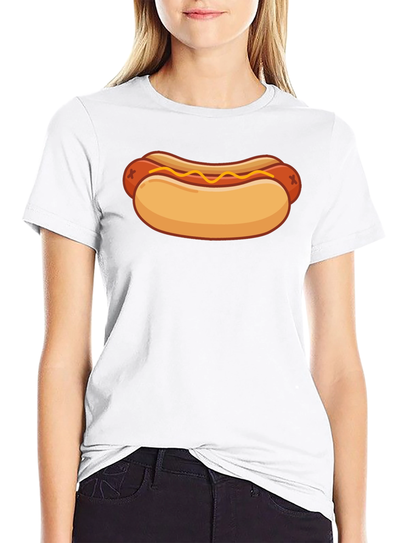 Hot Dog Graphic Tee - Casual & Fun!