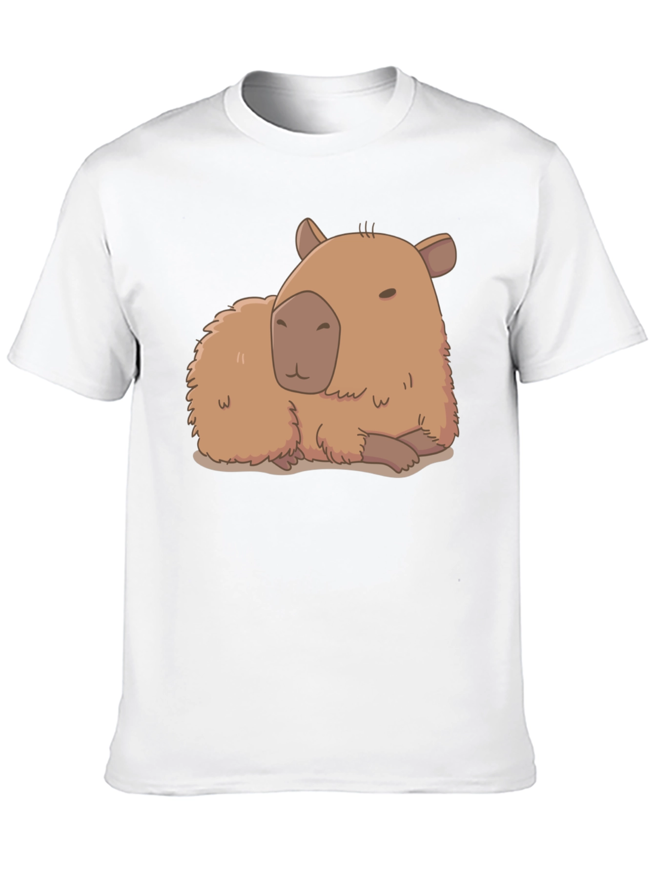 Capybara Graphic Tee - Relaxed Fit Cotton T-Shirt