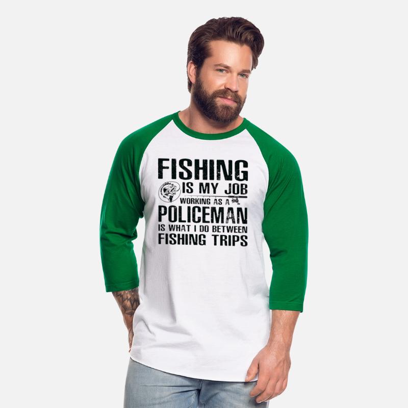 Policeman Funny Fishing