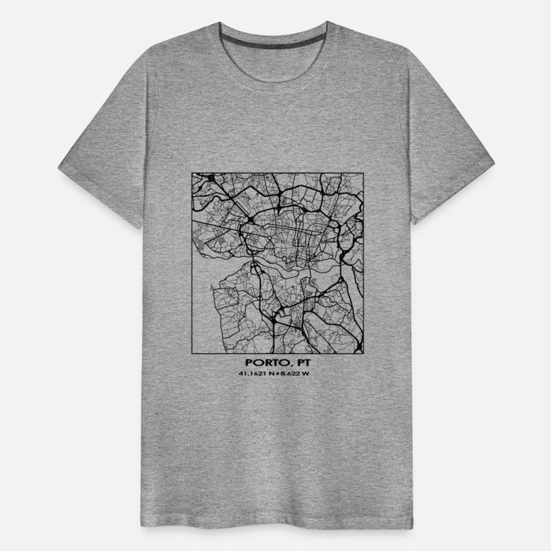 Porto City Streets Map
