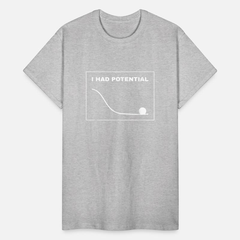 Potential Funny Graph Line Graphic