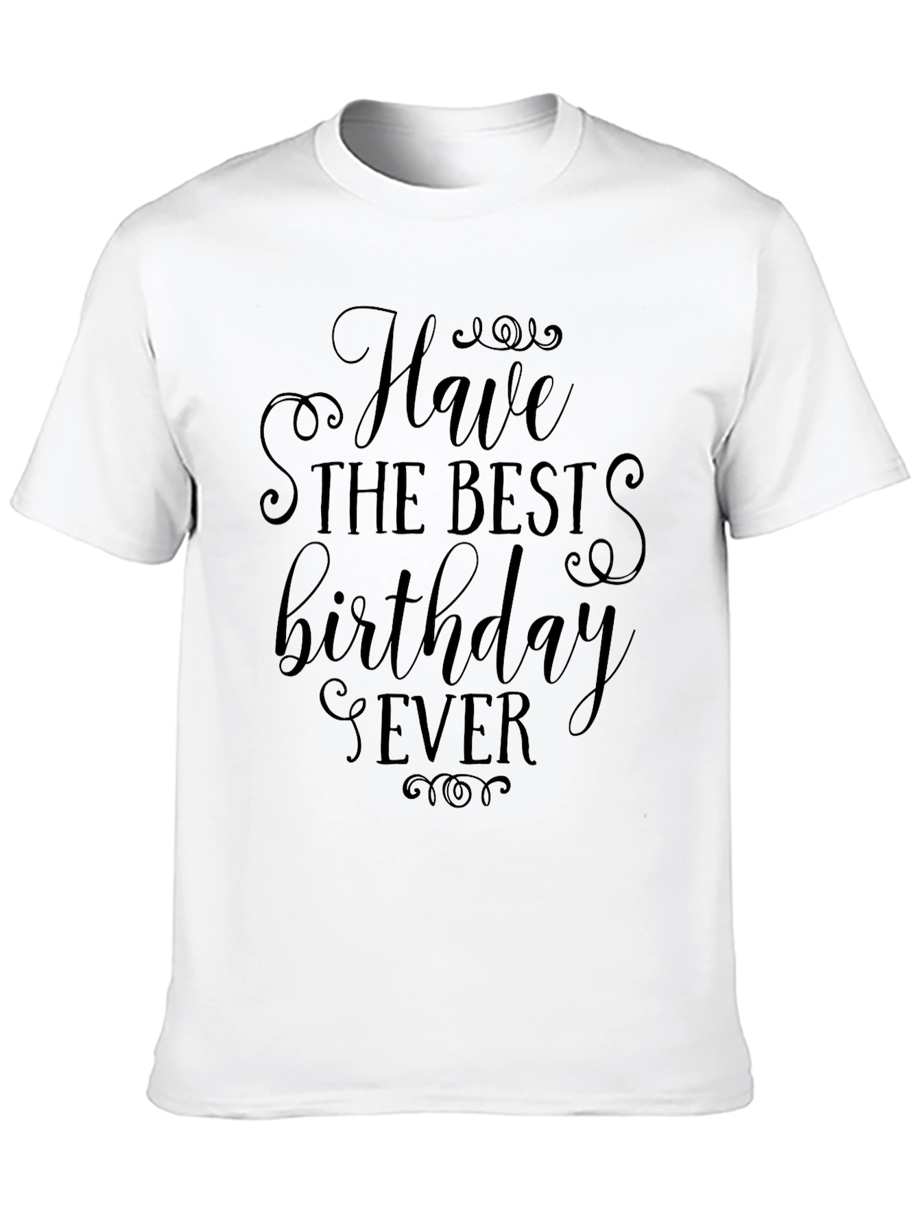 Best Birthday Ever Black T-Shirt
