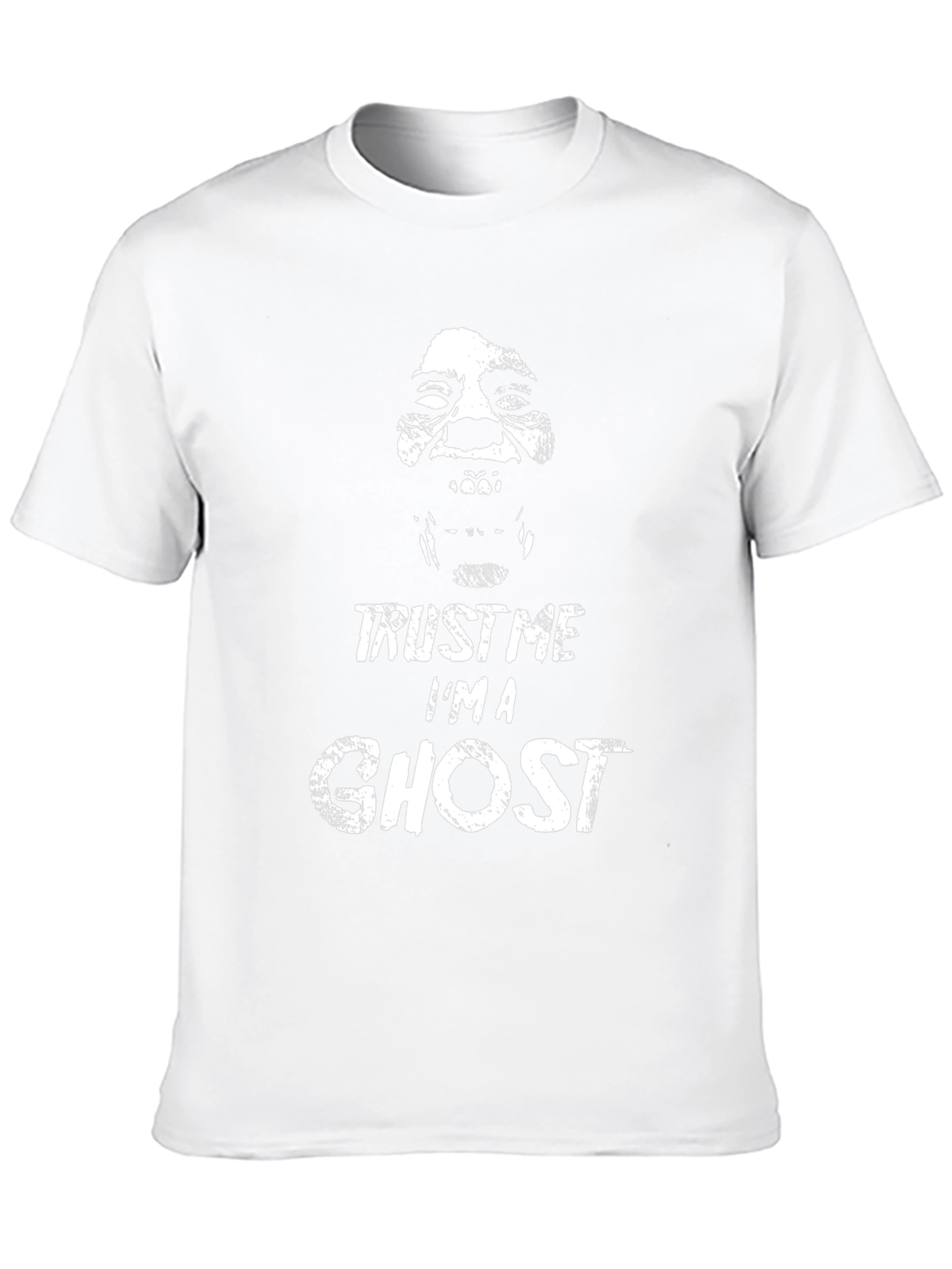 Trust Me Im A Ghost Black Graphic T-Shirt
