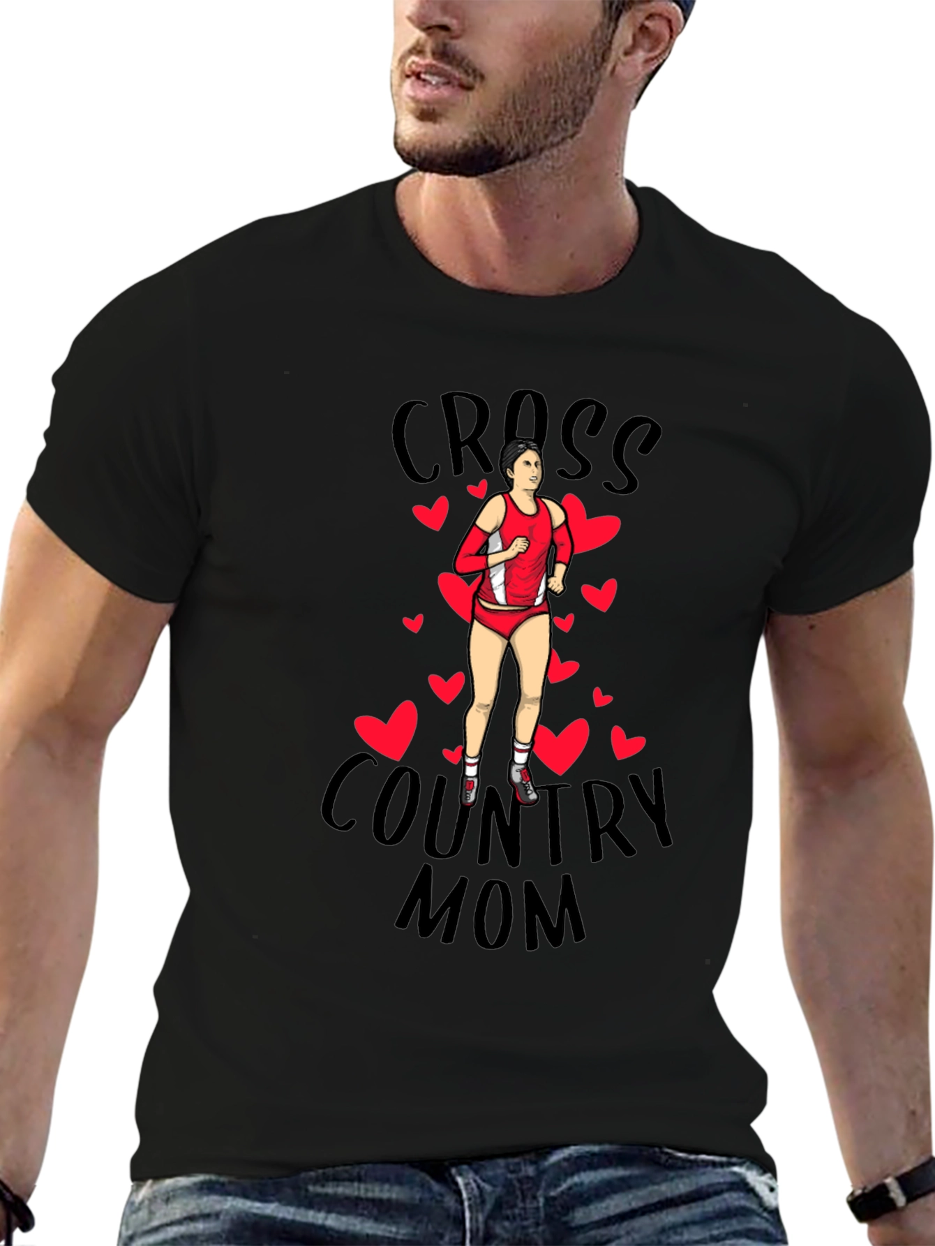 Cross Country Mom Graphic T-Shirt