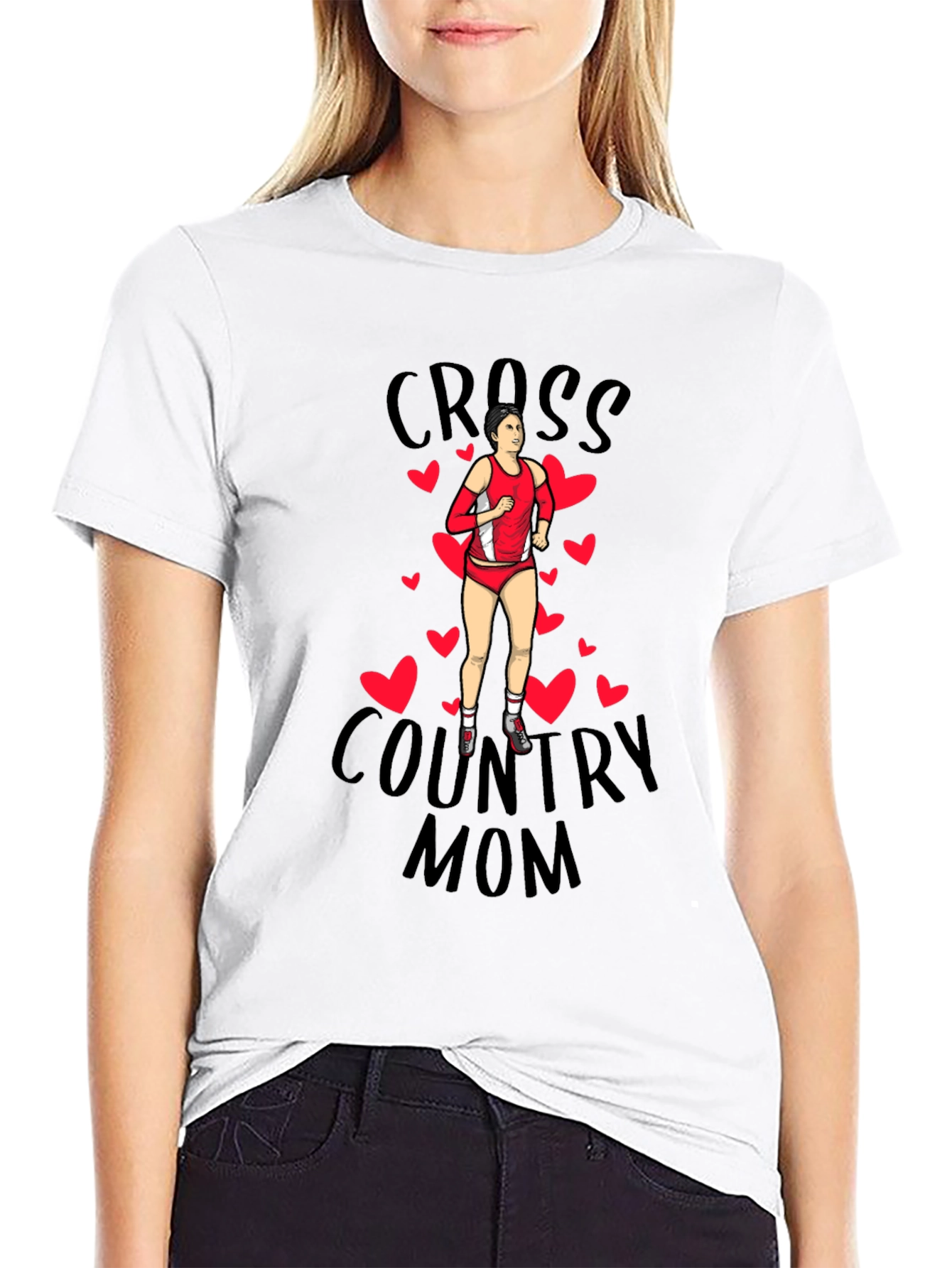 Cross Country Mom Graphic T-Shirt