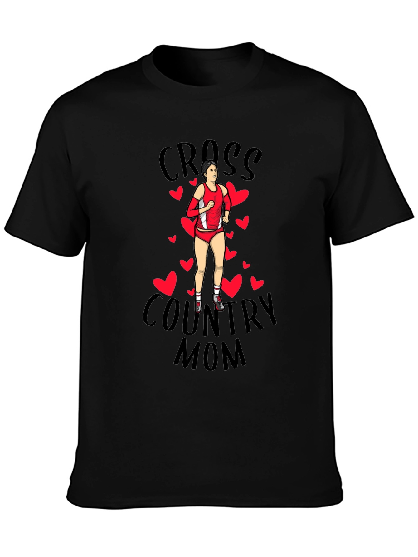 Cross Country Mom Graphic T-Shirt