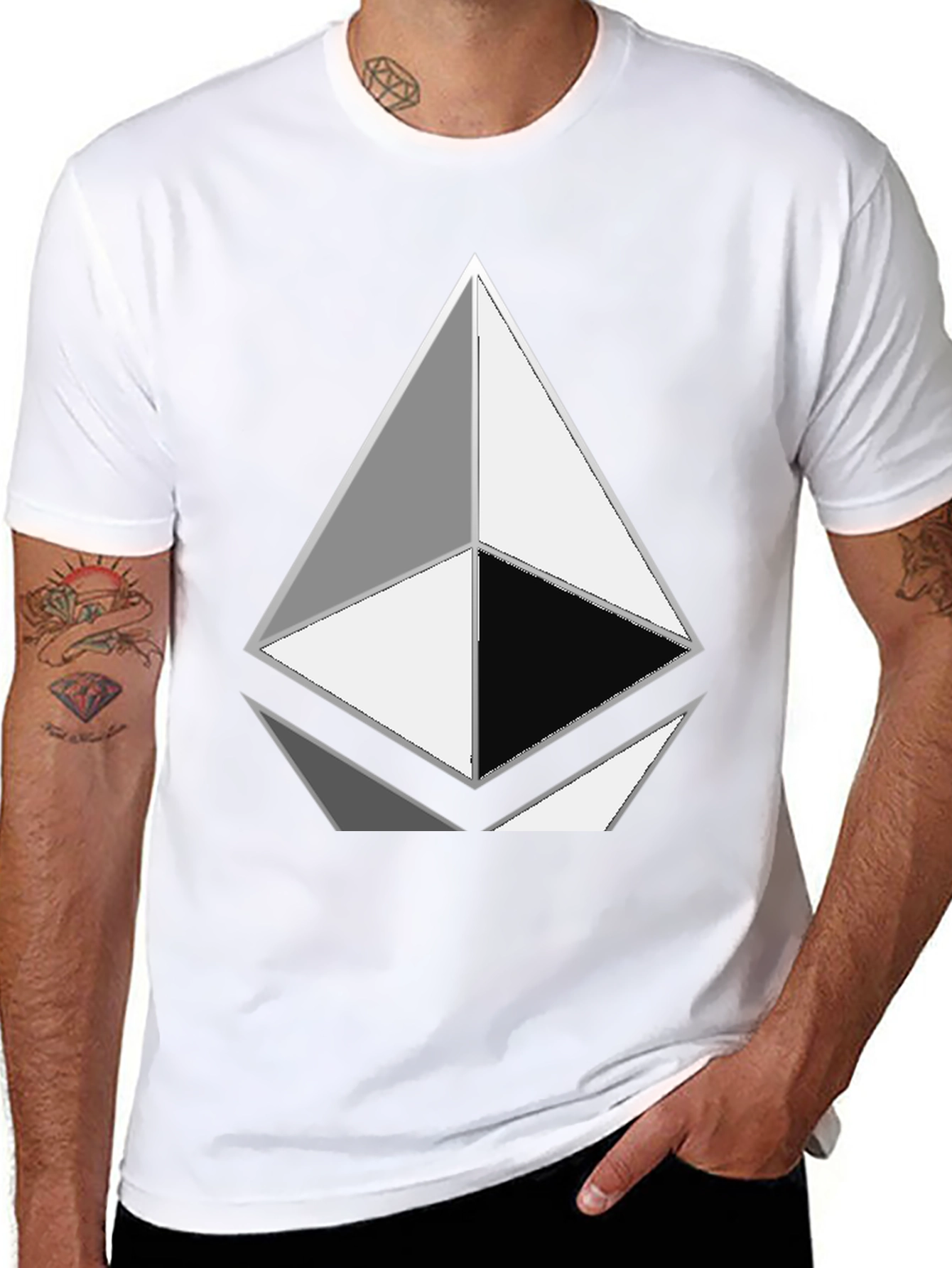 Ethereum Crypto Black T-Shirt
