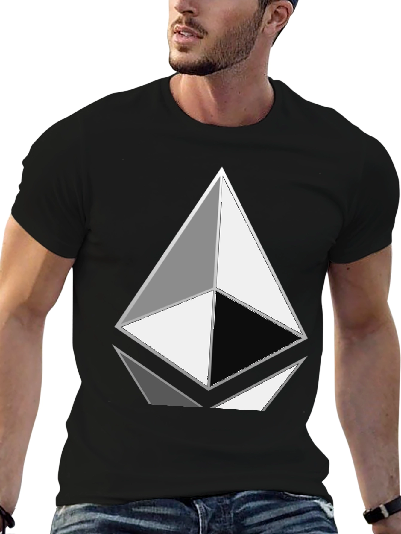 Ethereum Crypto Black T-Shirt