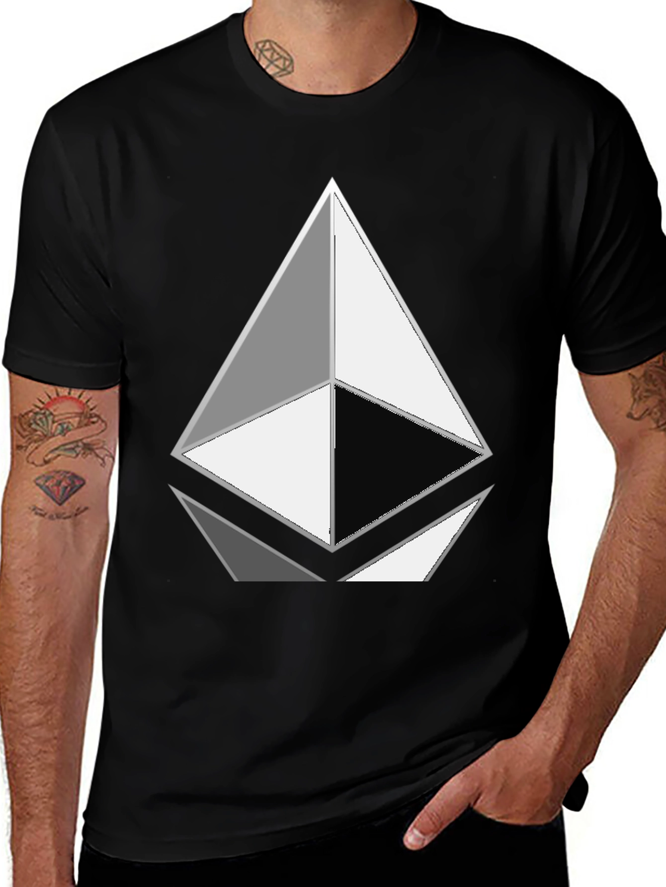 Ethereum Crypto Black T-Shirt