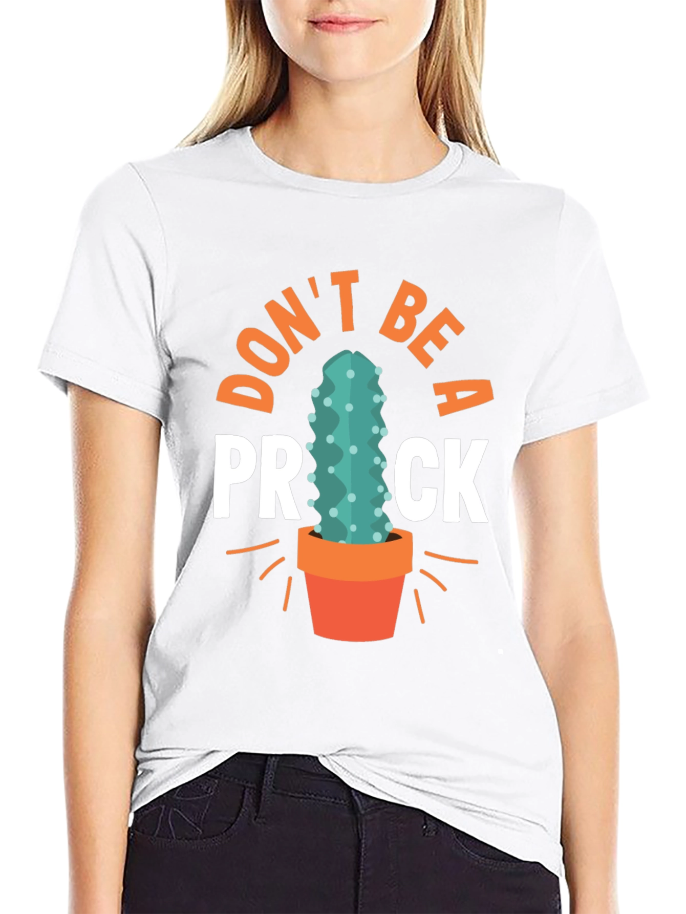Dont Be A Prick Cactus Graphic Tee