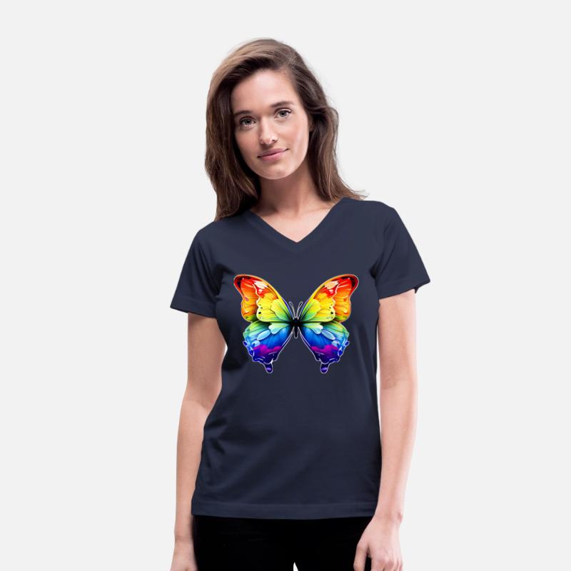 Pride Butterfly LGBTQ colours