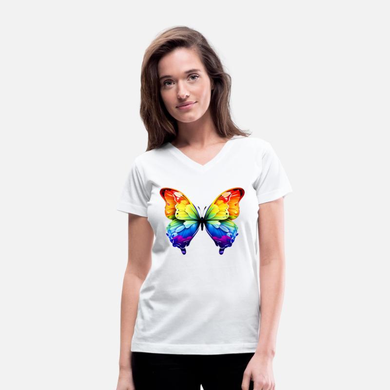 Pride Butterfly LGBTQ colours