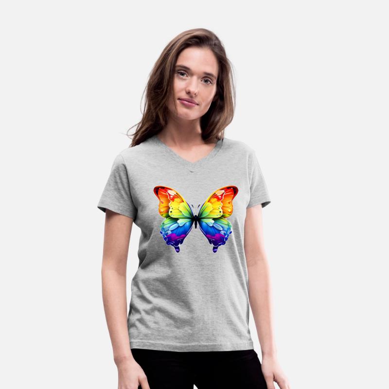 Pride Butterfly LGBTQ colours