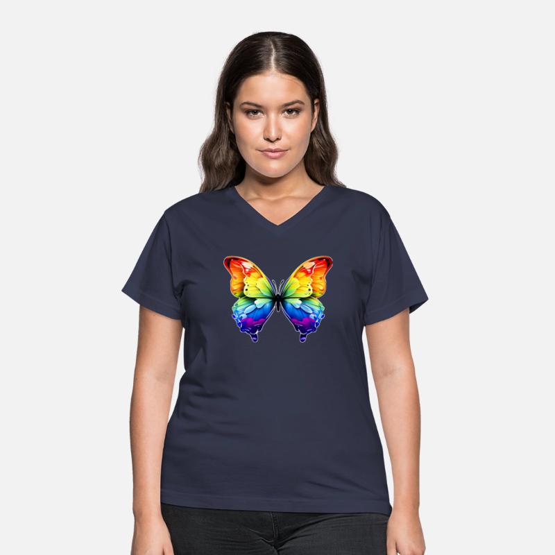 Pride Butterfly LGBTQ colours