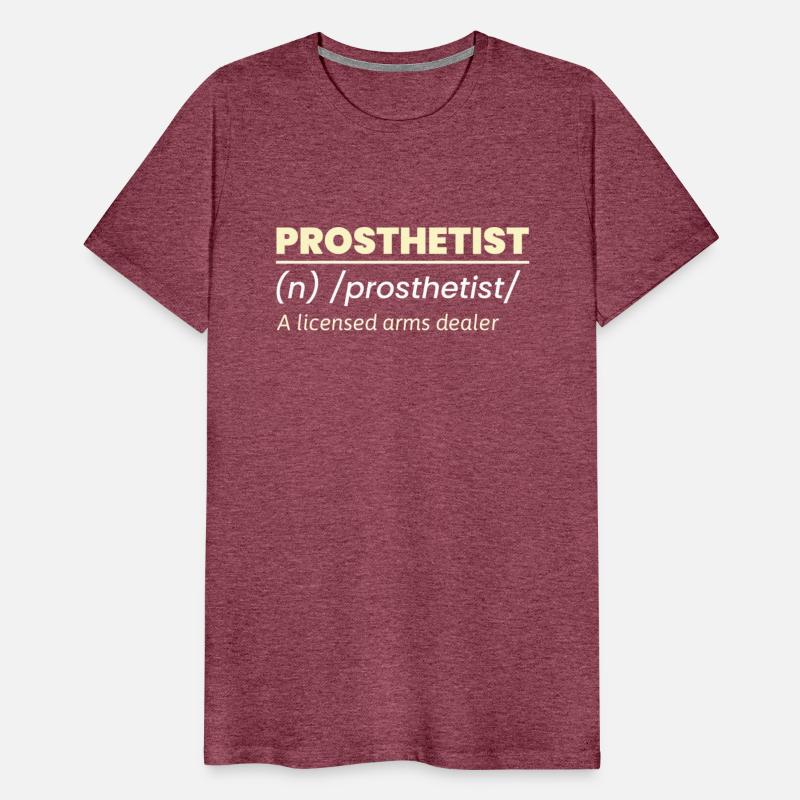 prosthetist, a licensed arms dealer
