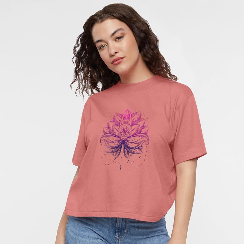 Purple Watercolor Lotus