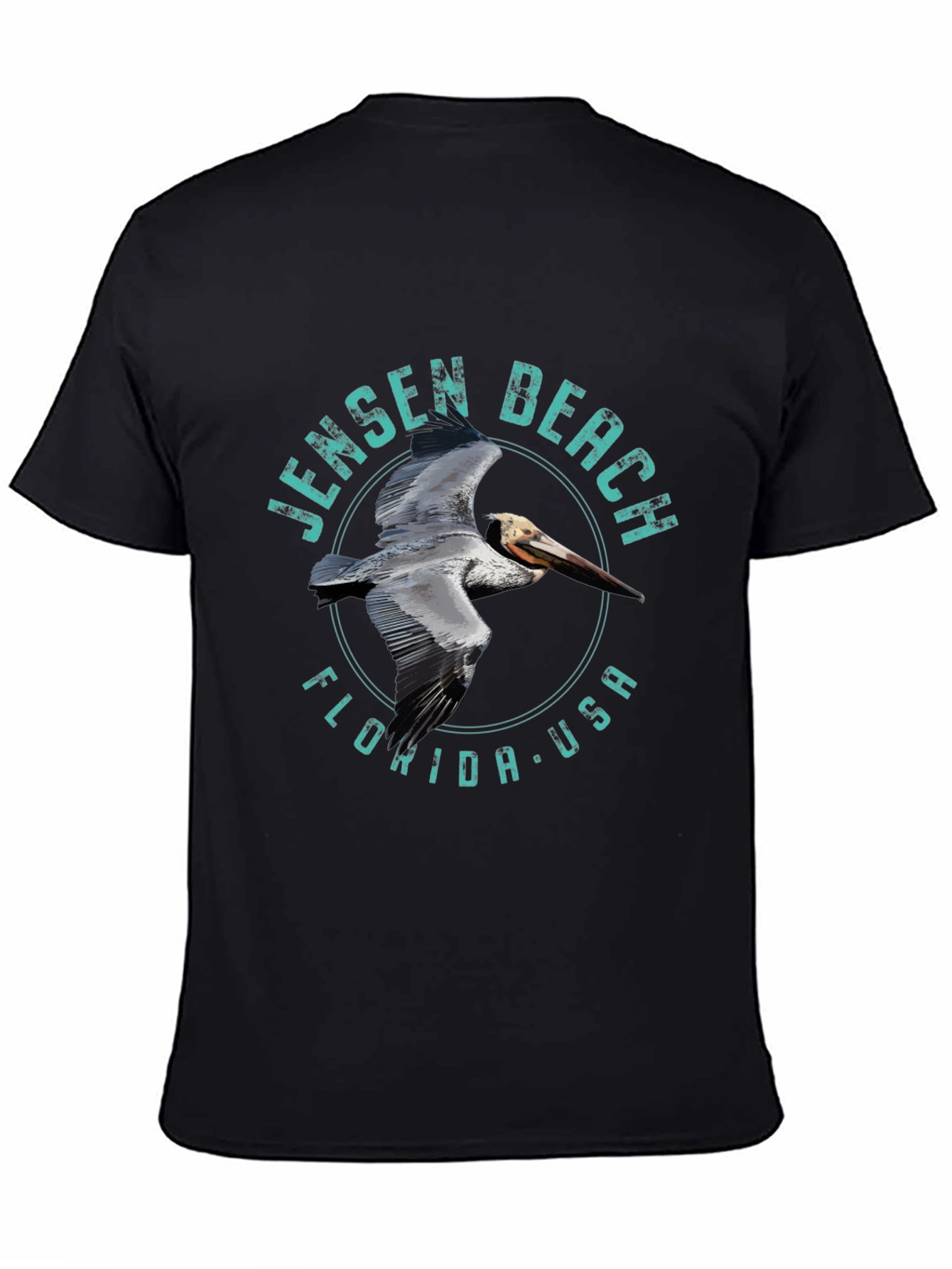 Jensen Beach Florida Pelican Graphic Tee