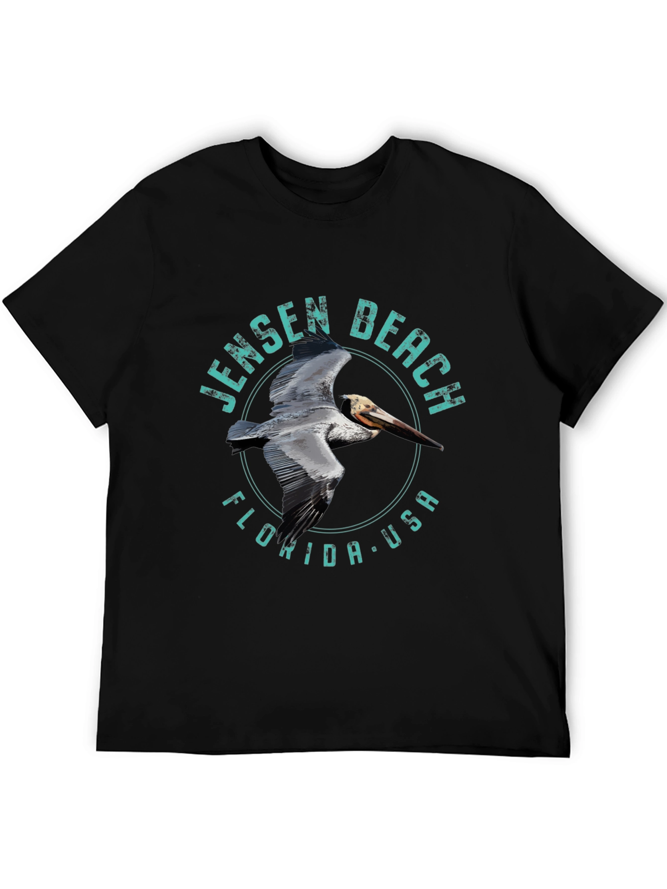 Jensen Beach Florida Pelican Graphic Tee