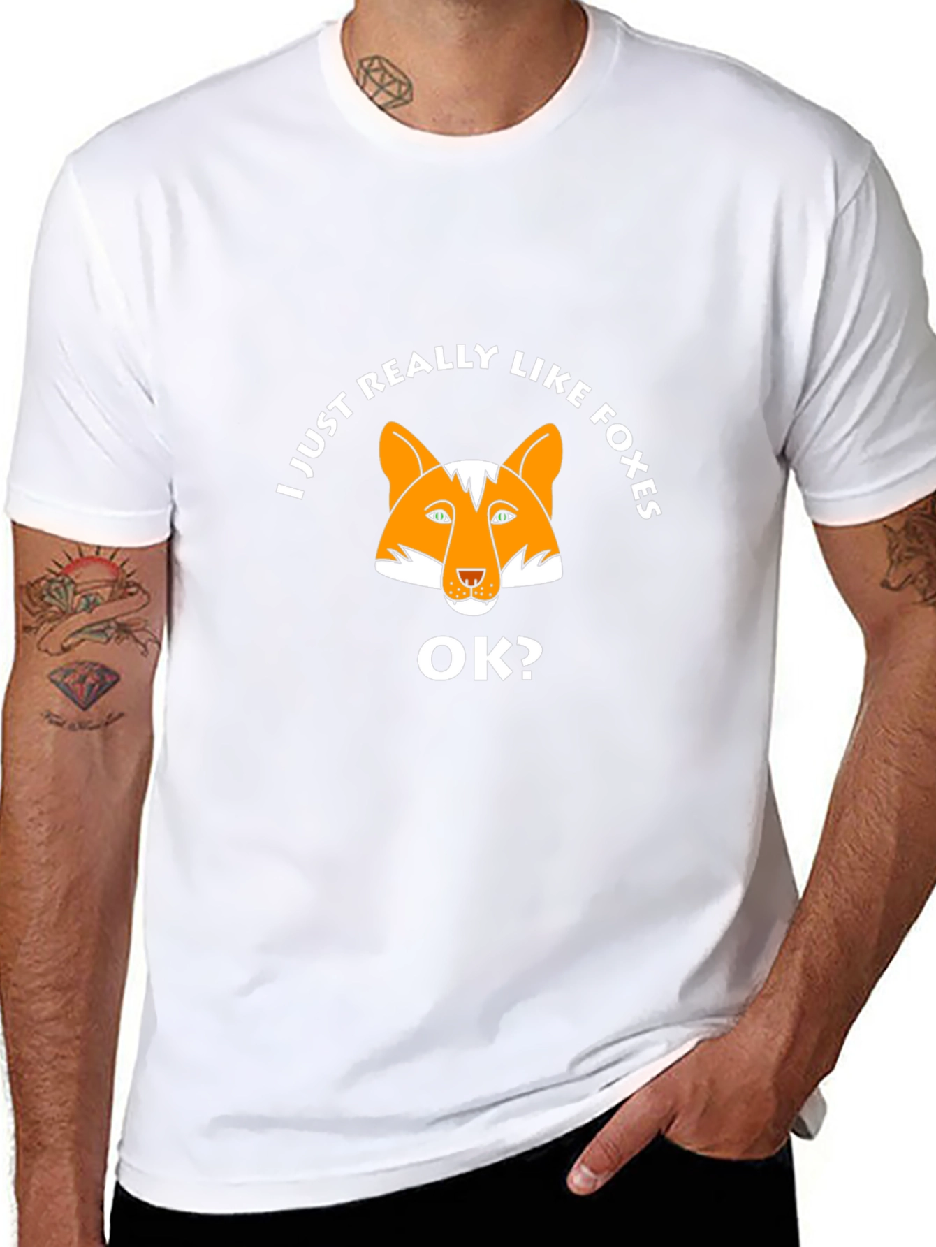 I Just Really Like Foxes OK? T-Shirt