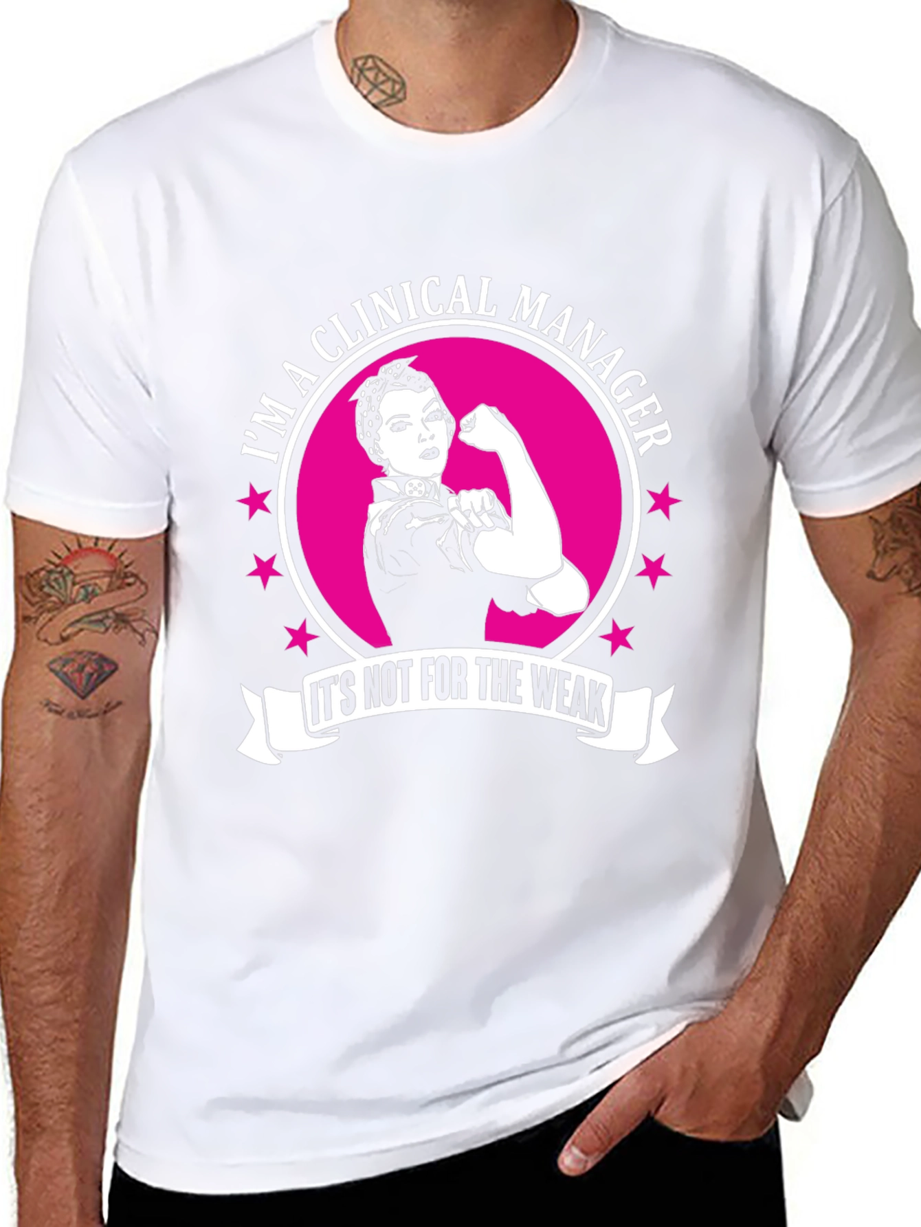 Clinical Manager T-Shirt: Not For The Weak