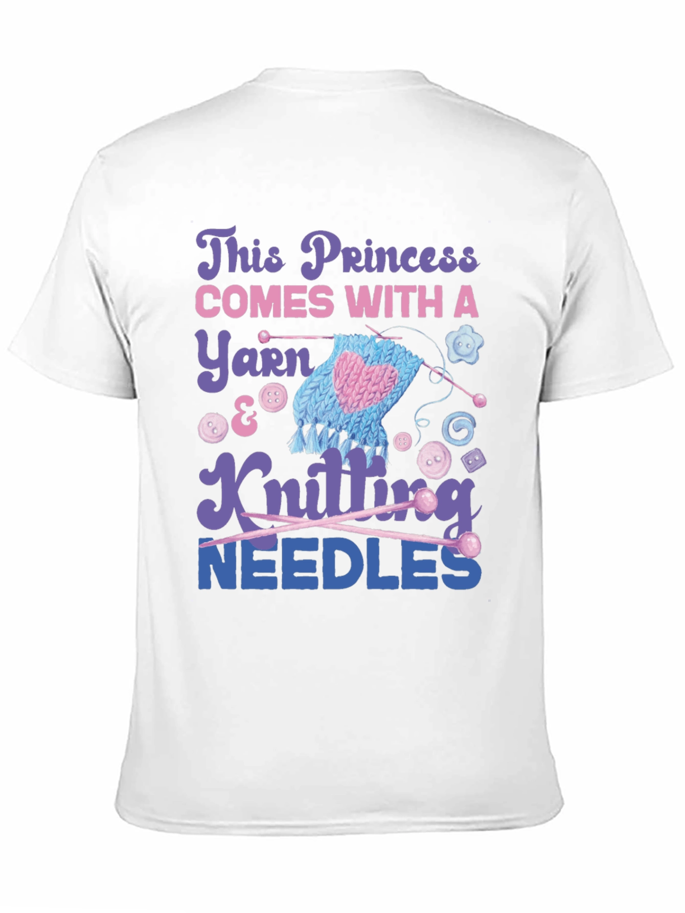 Knitting Princess Graphic Tee