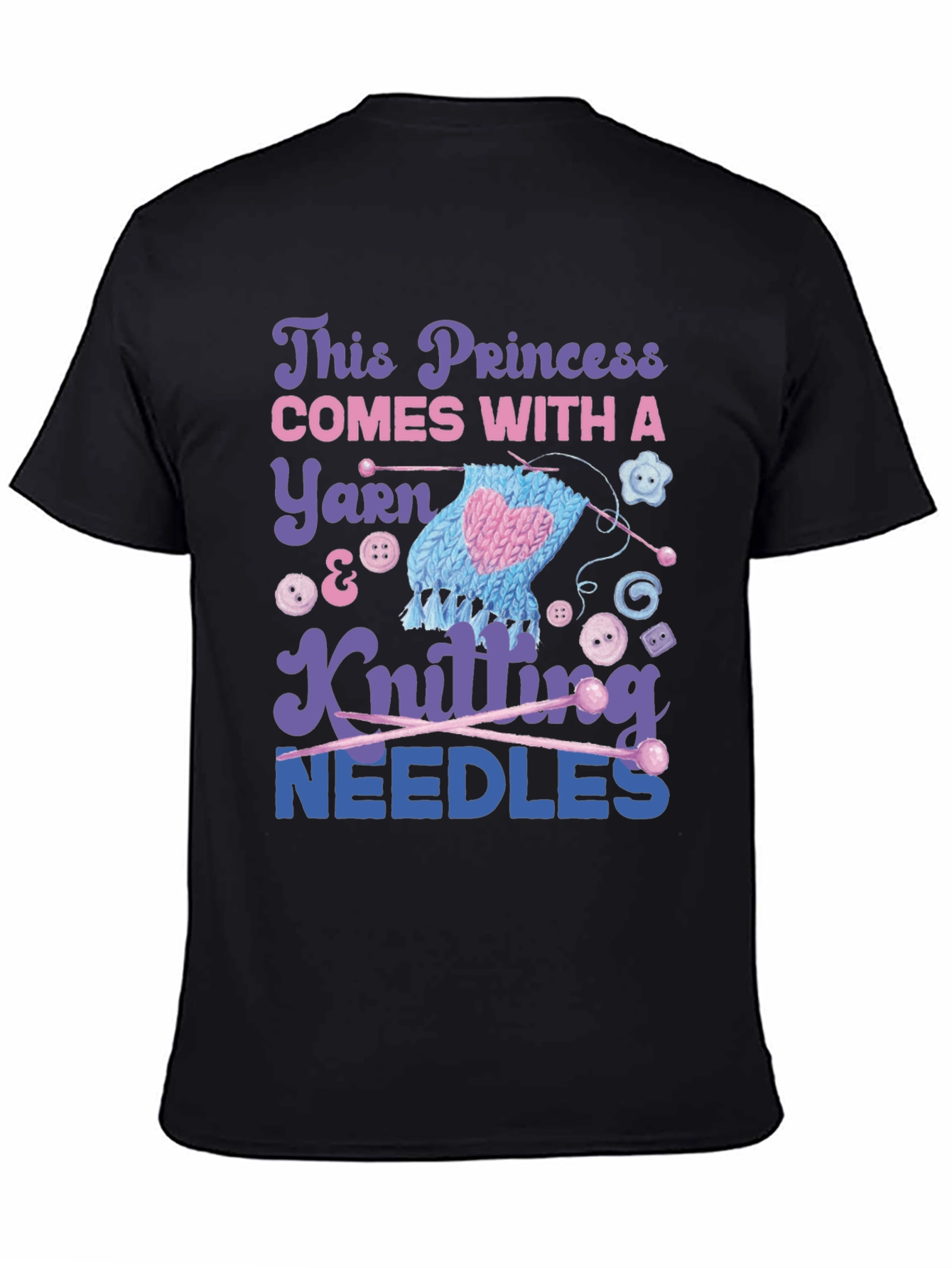 Knitting Princess Graphic Tee