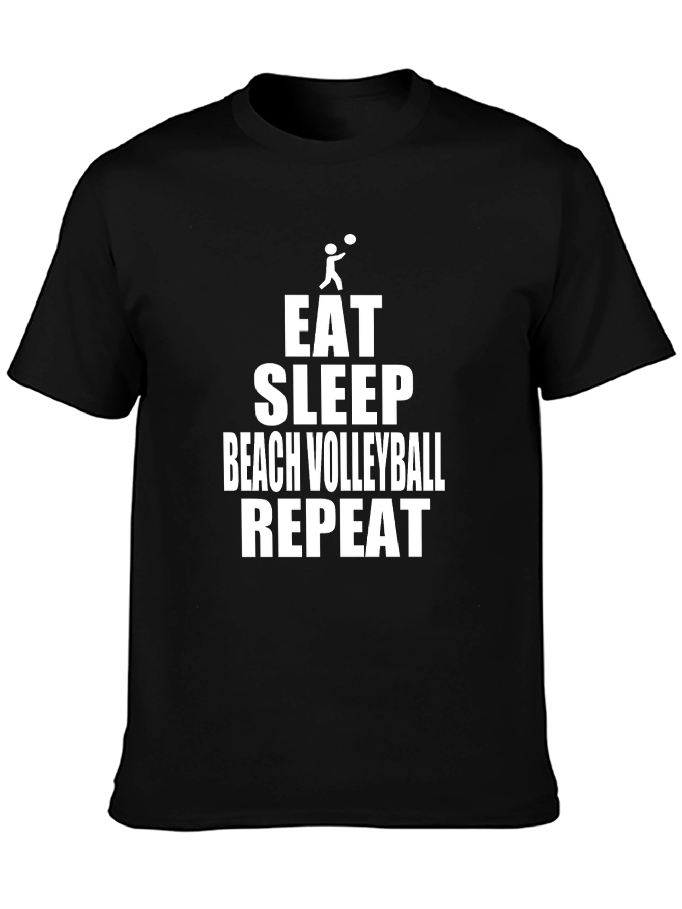Eat Sleep Beach Volleyball Repeat T-Shirt