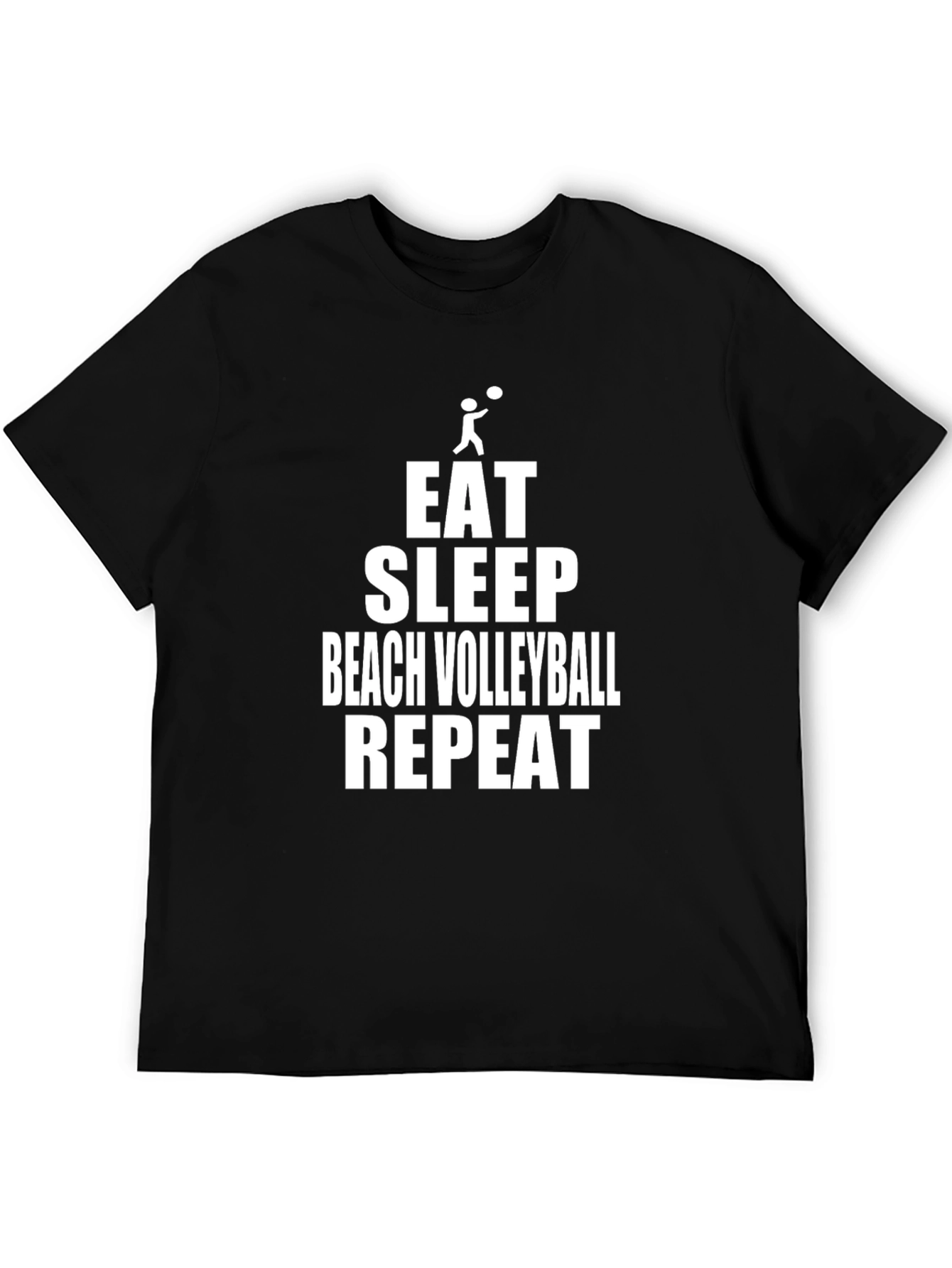 Eat Sleep Beach Volleyball Repeat T-Shirt