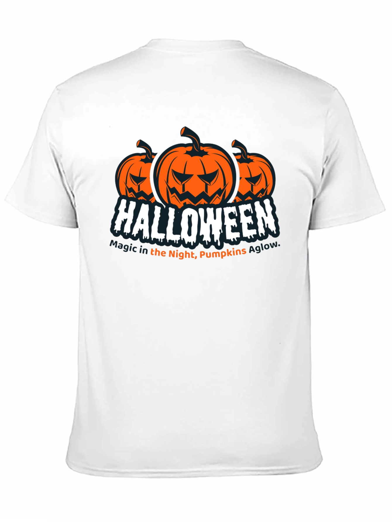 Halloween Pumpkin T-Shirt - Magic in the Night