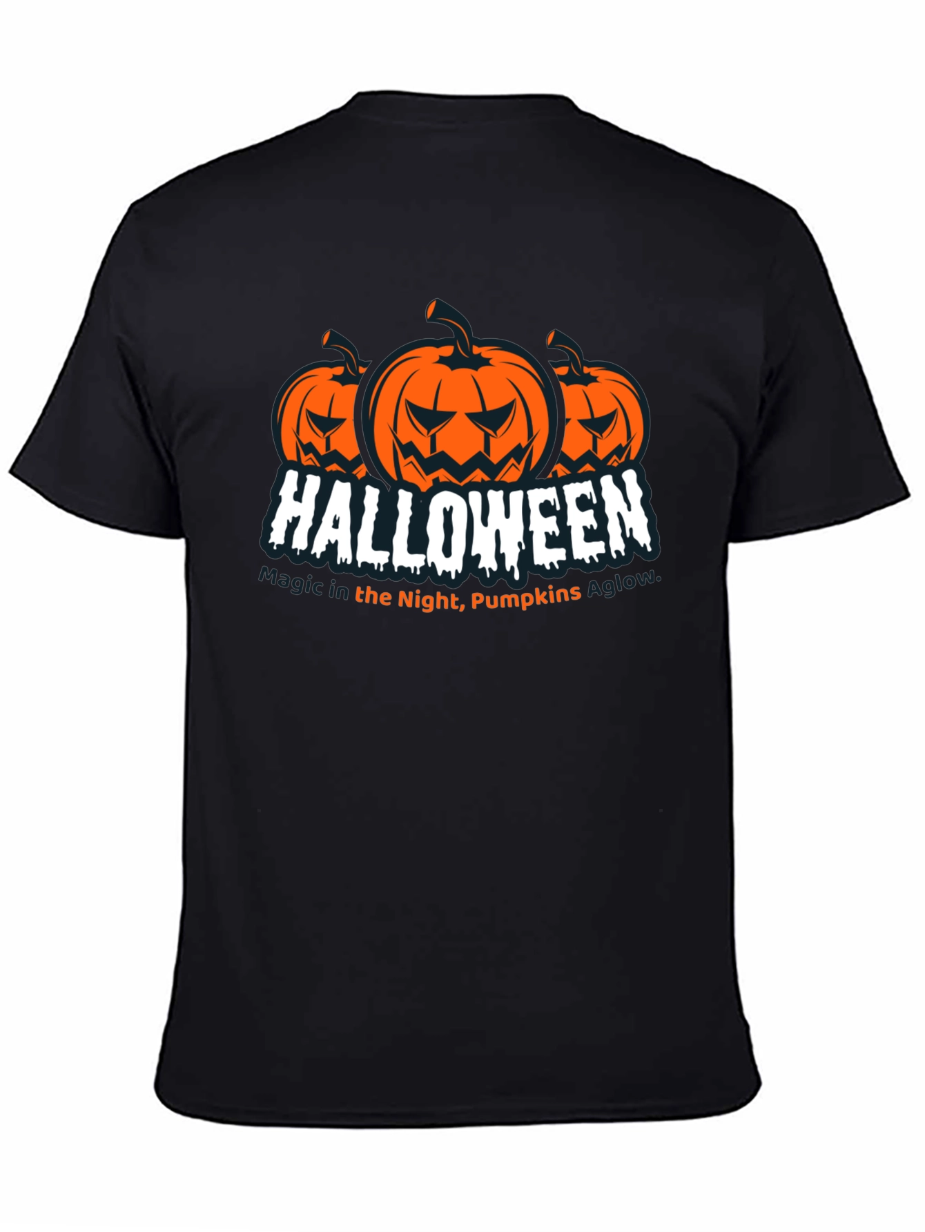Halloween Pumpkin T-Shirt - Magic in the Night