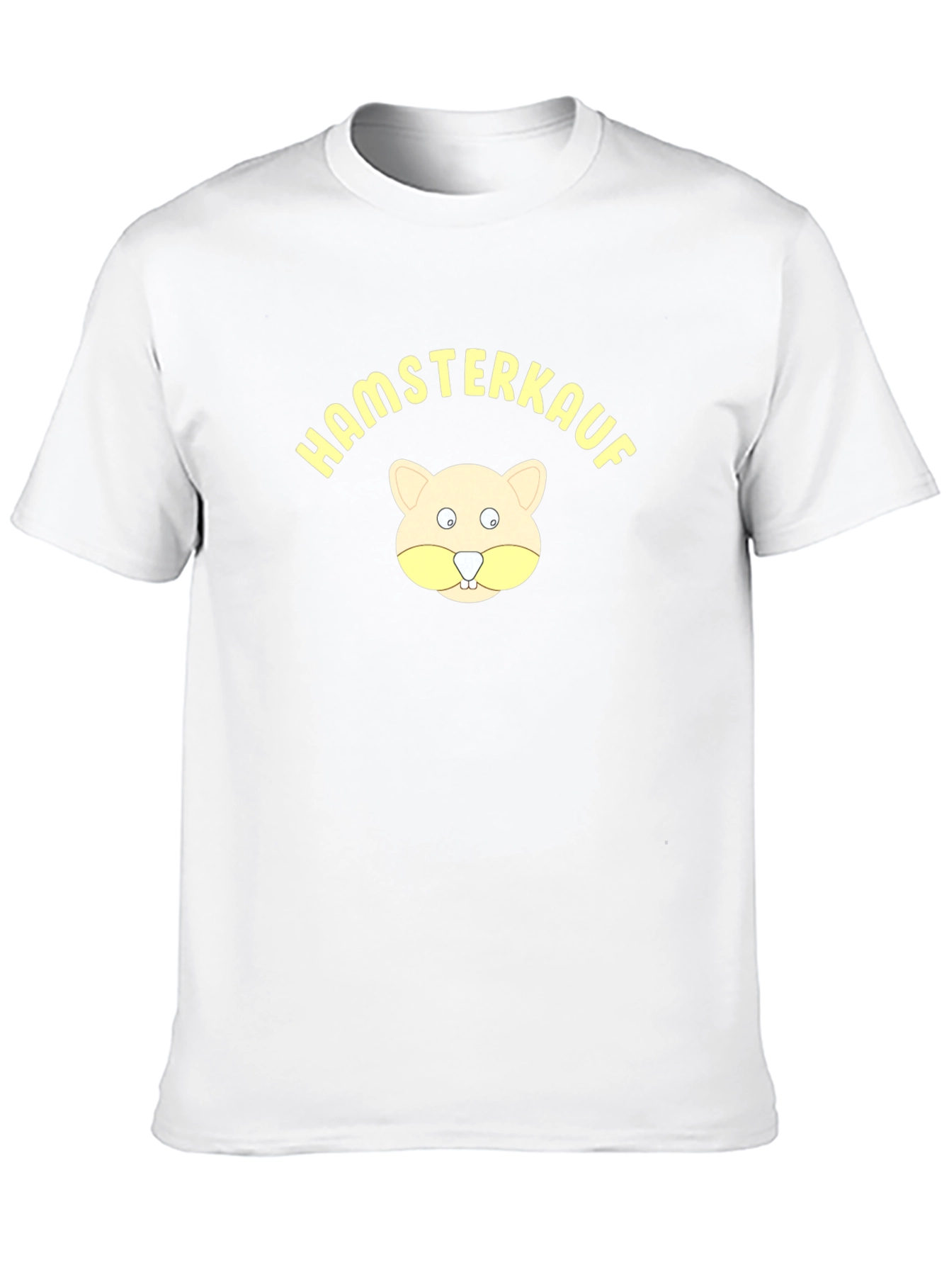 Hamsterkauf Graphic Tee - Black Cotton T-Shirt