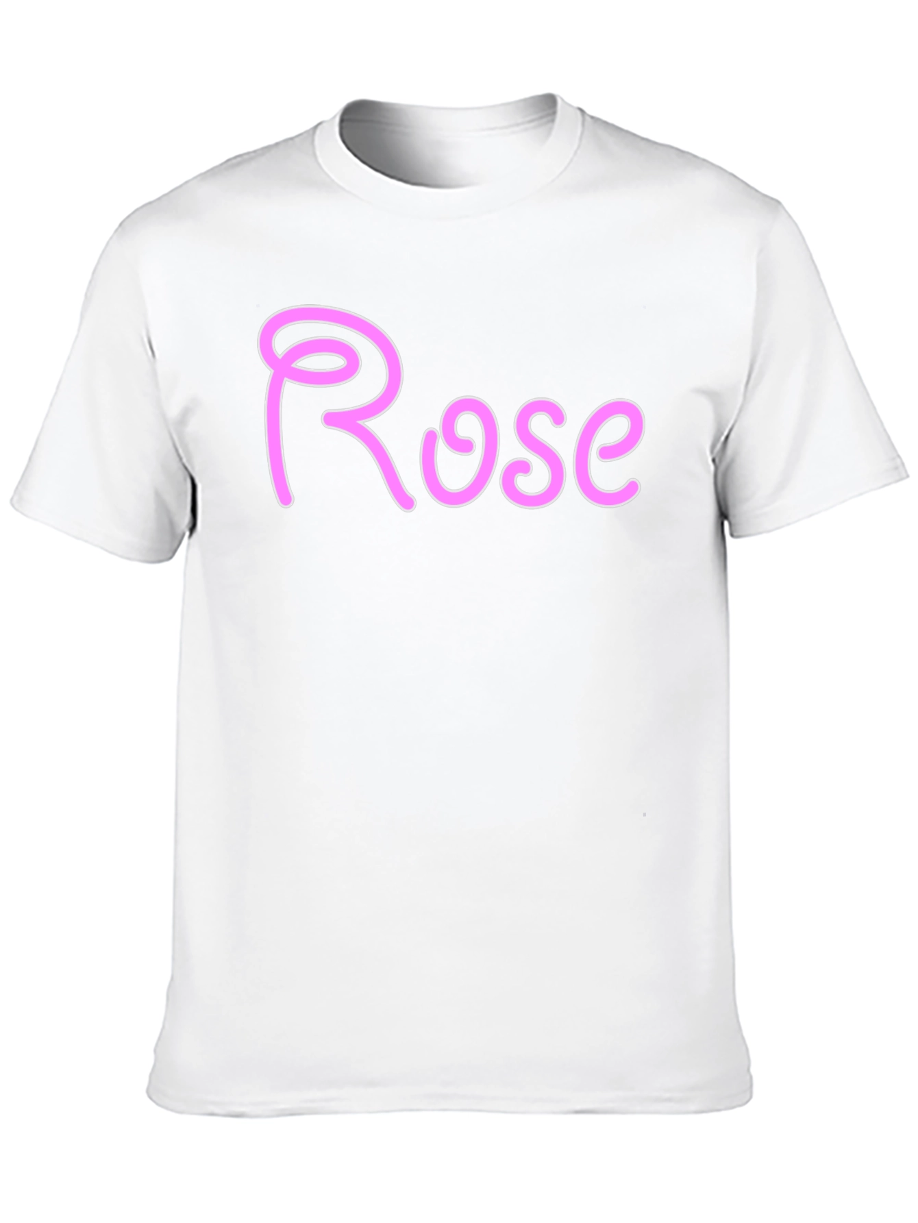 Rose Graphic T-Shirt - Casual Wear