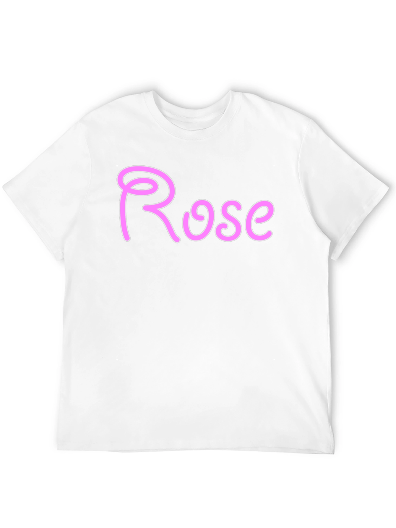 Rose Graphic T-Shirt - Casual Wear