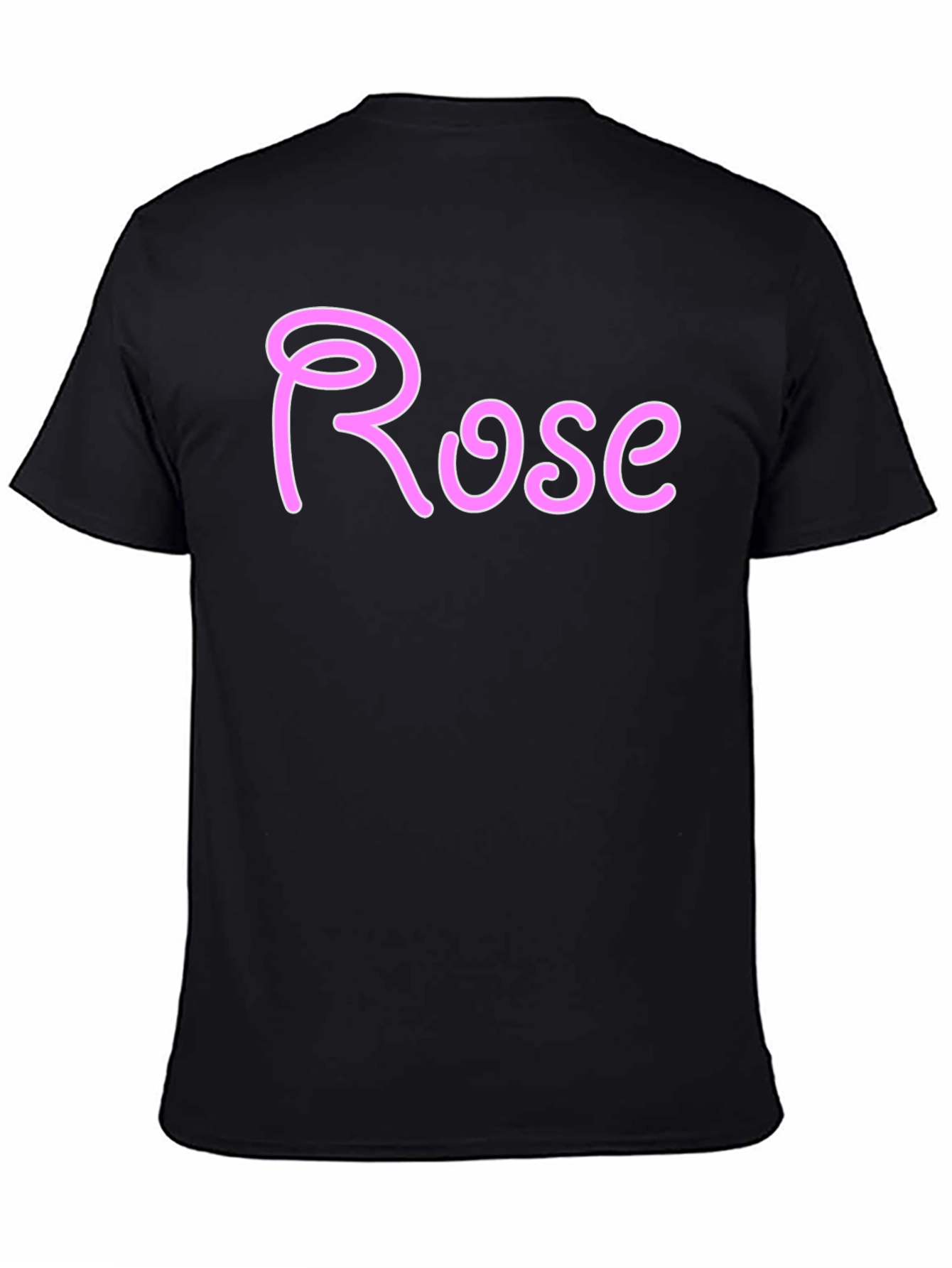 Rose Graphic T-Shirt - Casual Wear