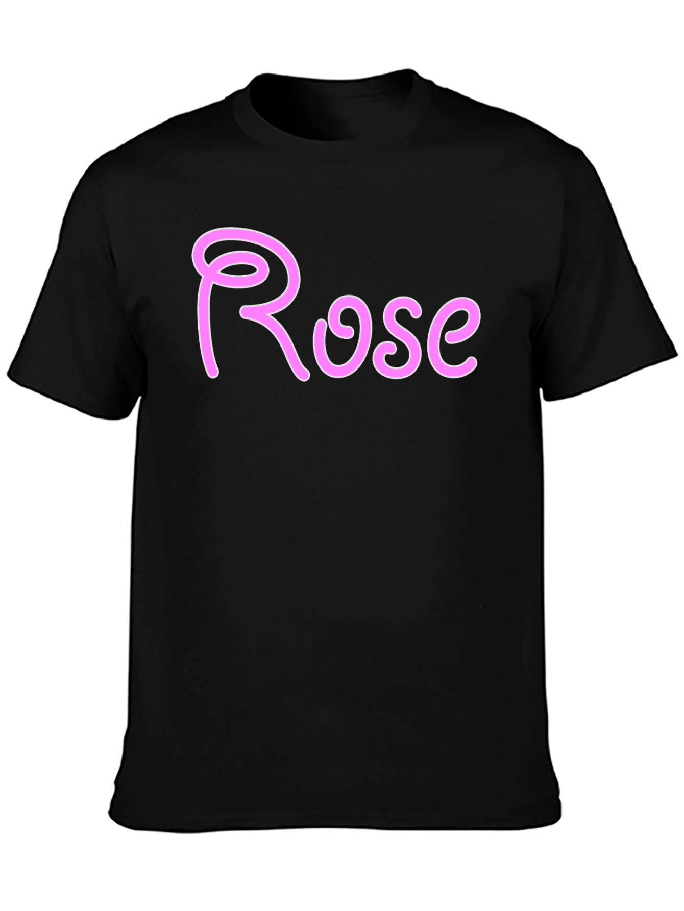 Rose Graphic T-Shirt - Casual Wear