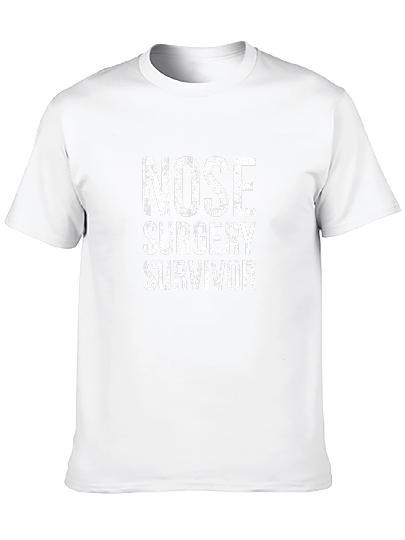 Nose Surgery Survivor T-Shirt Rhinoplasty Recovery Tee