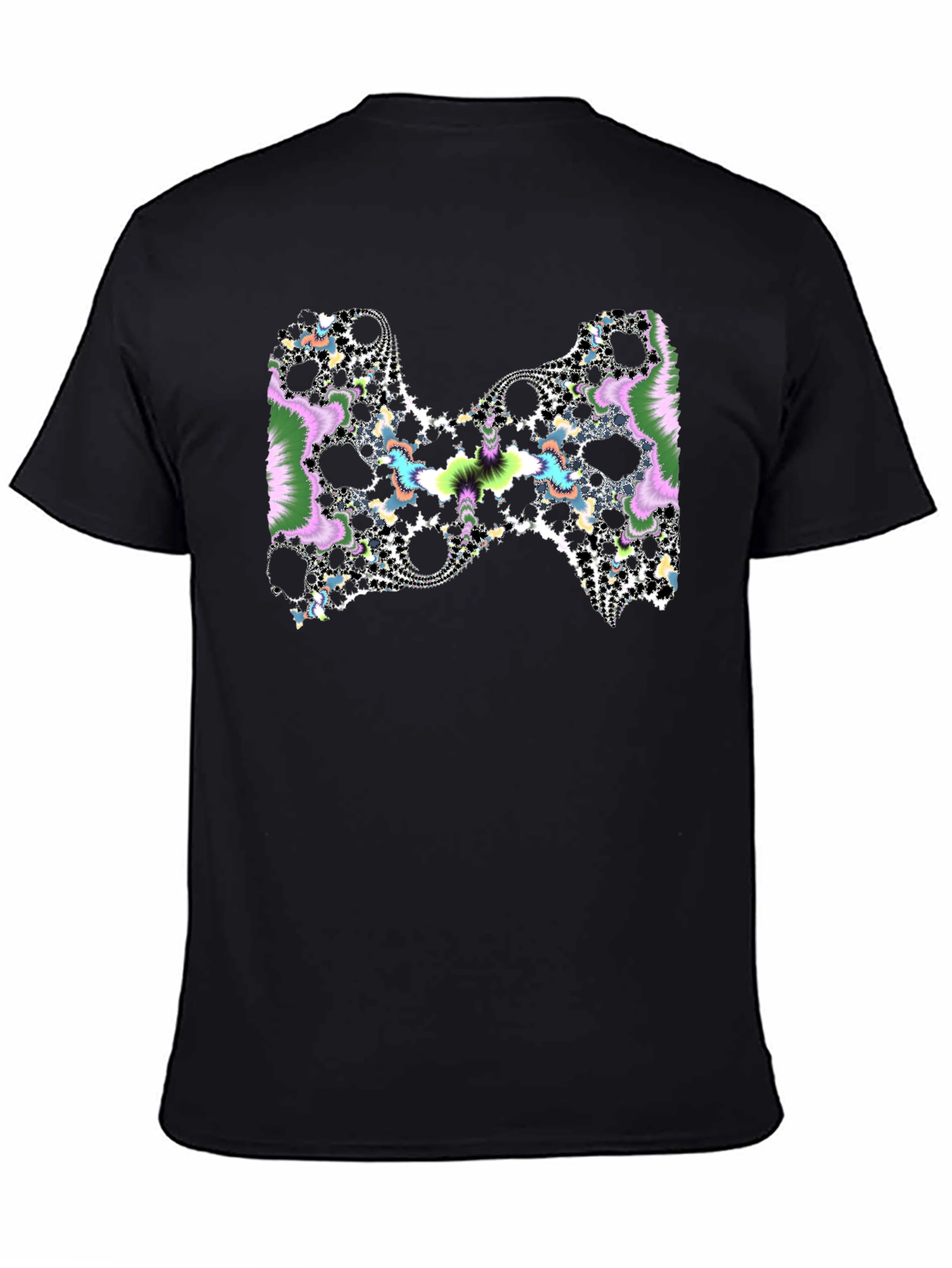 Fractal Design Tee - Black Casual Shirt