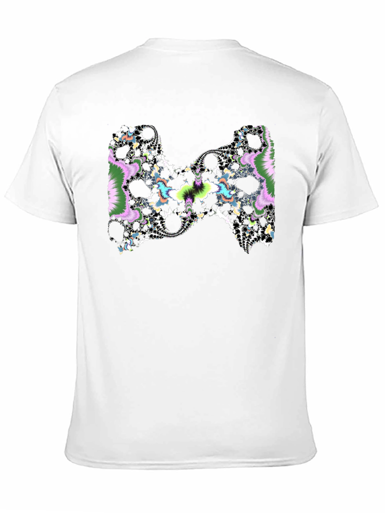 Fractal Design Tee - Black Casual Shirt