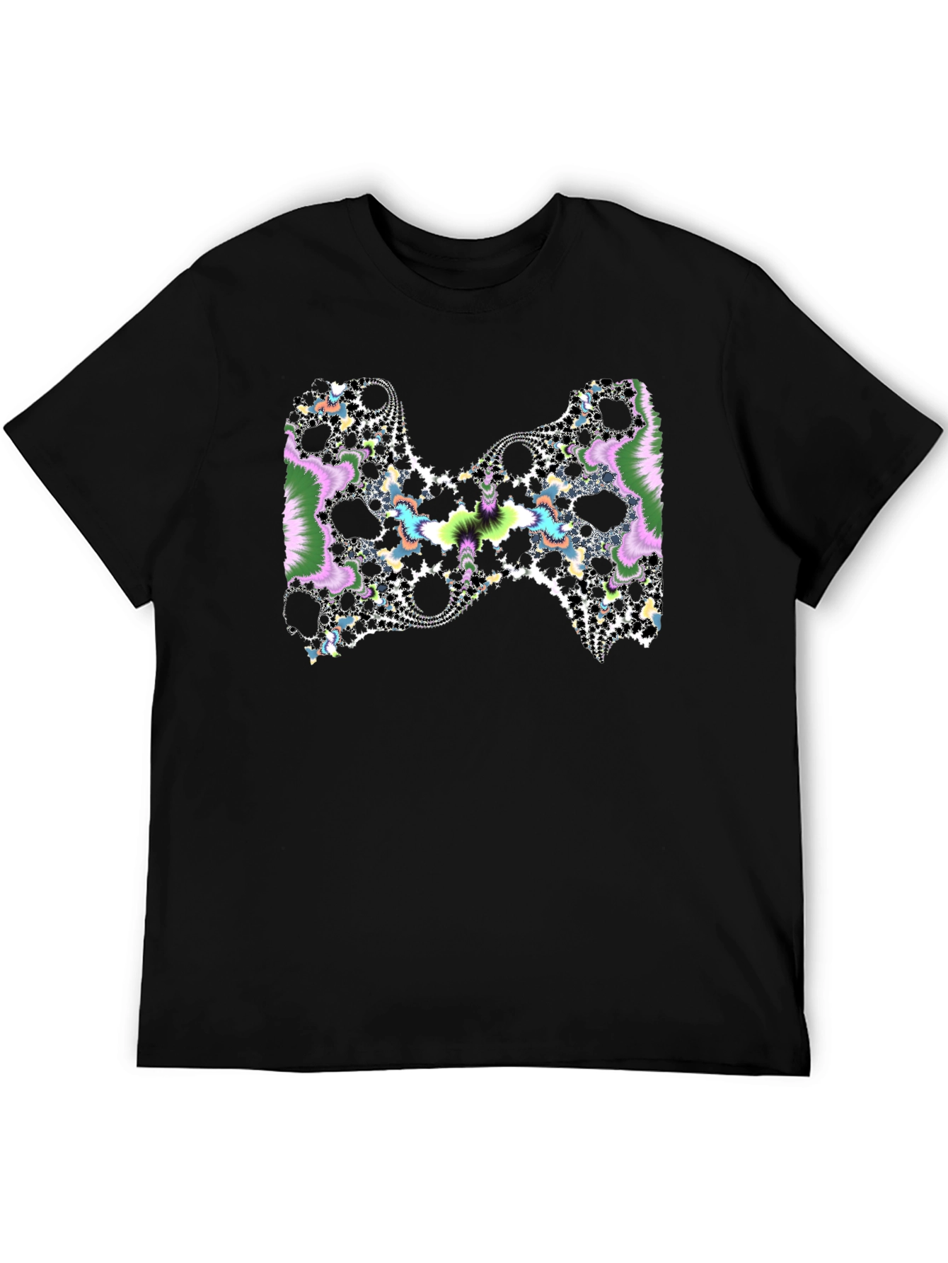 Fractal Design Tee - Black Casual Shirt