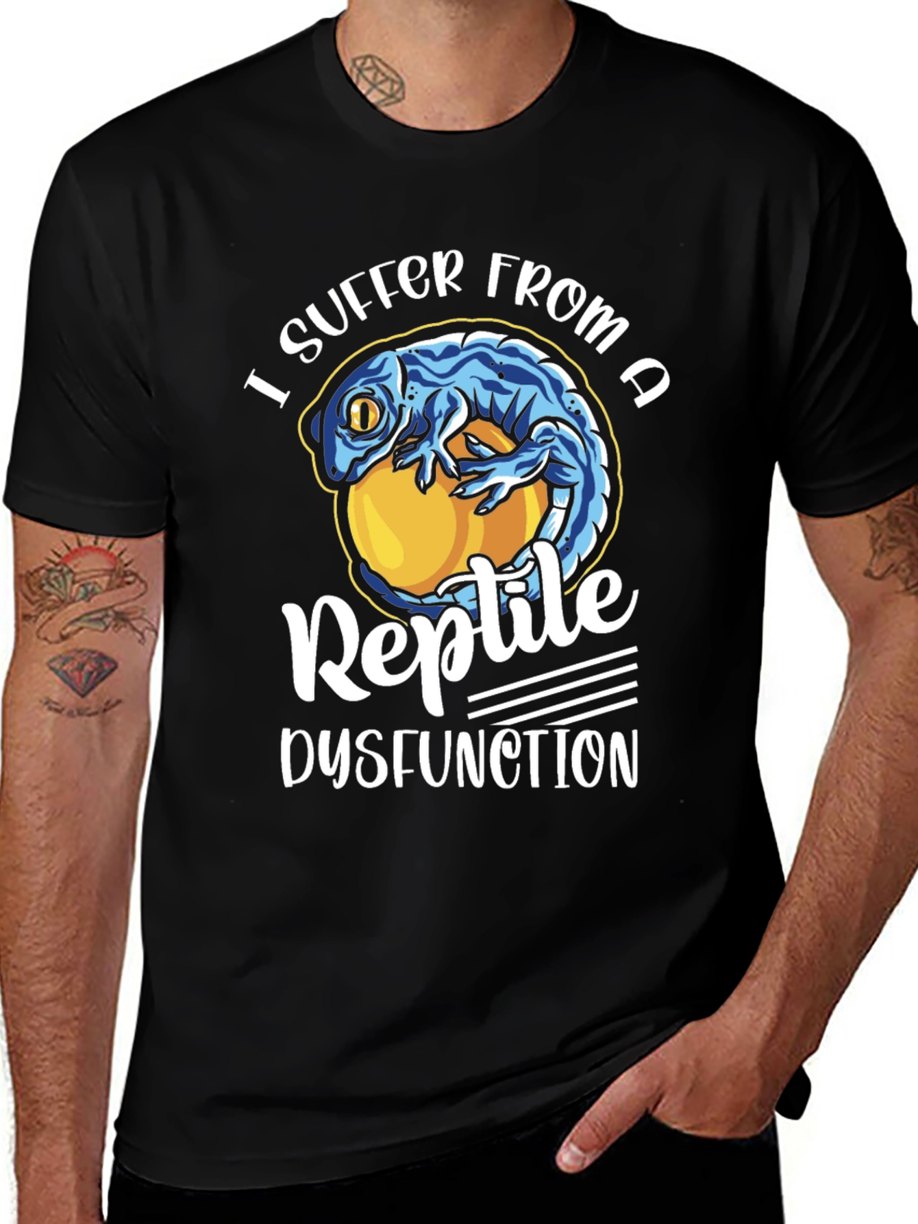 Reptile Dysfunction T-Shirt - Funny Lizard Lover Tee
