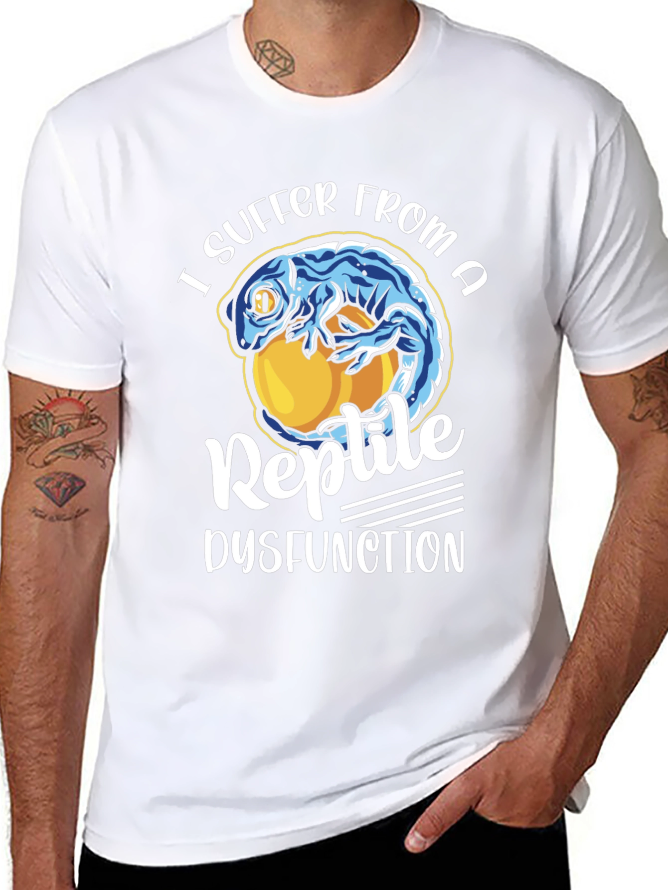 Reptile Dysfunction T-Shirt - Funny Lizard Lover Tee