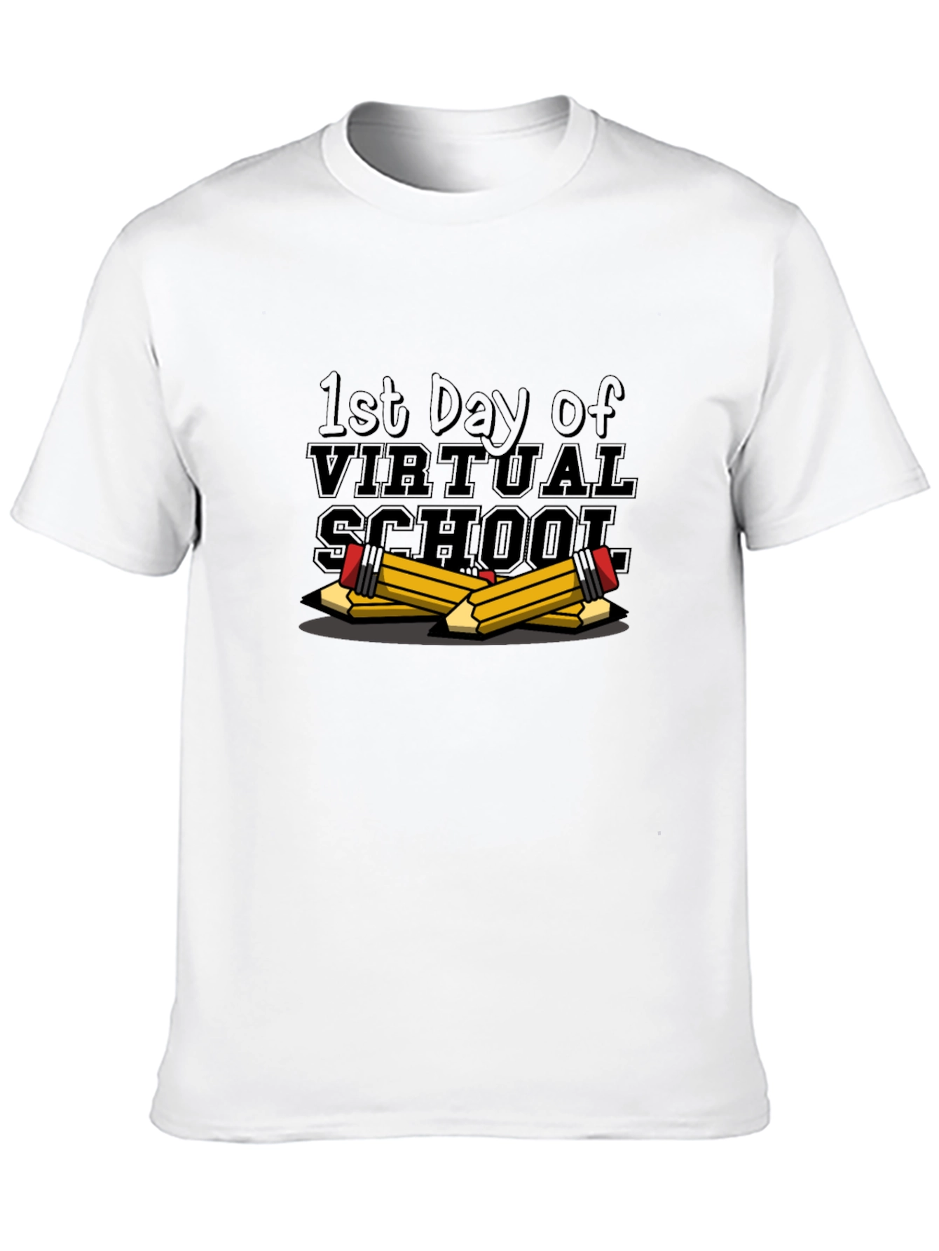 Virtual School T-Shirt: 1st Day Ready