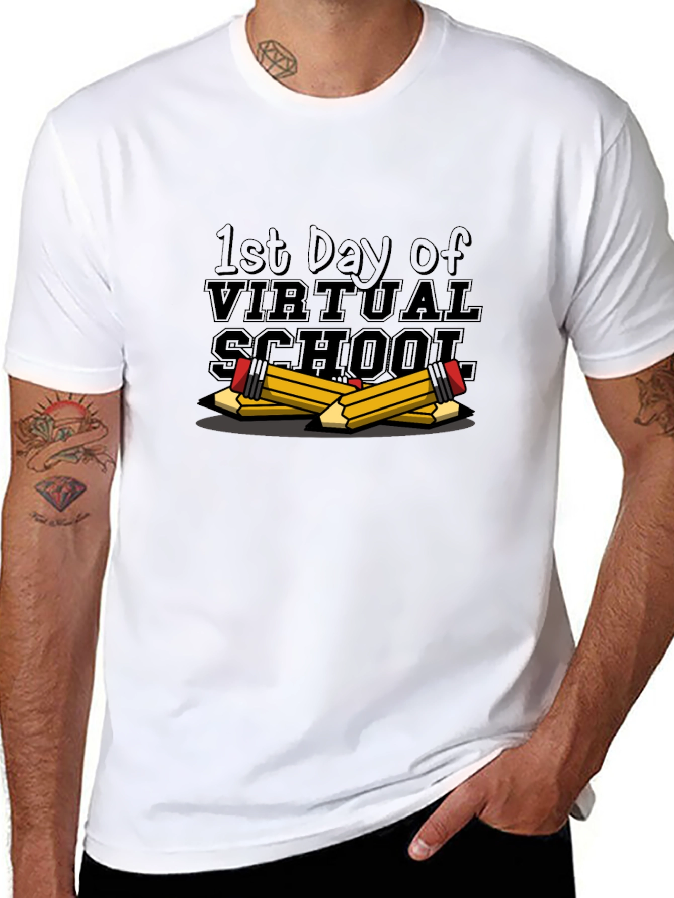 Virtual School T-Shirt: 1st Day Ready