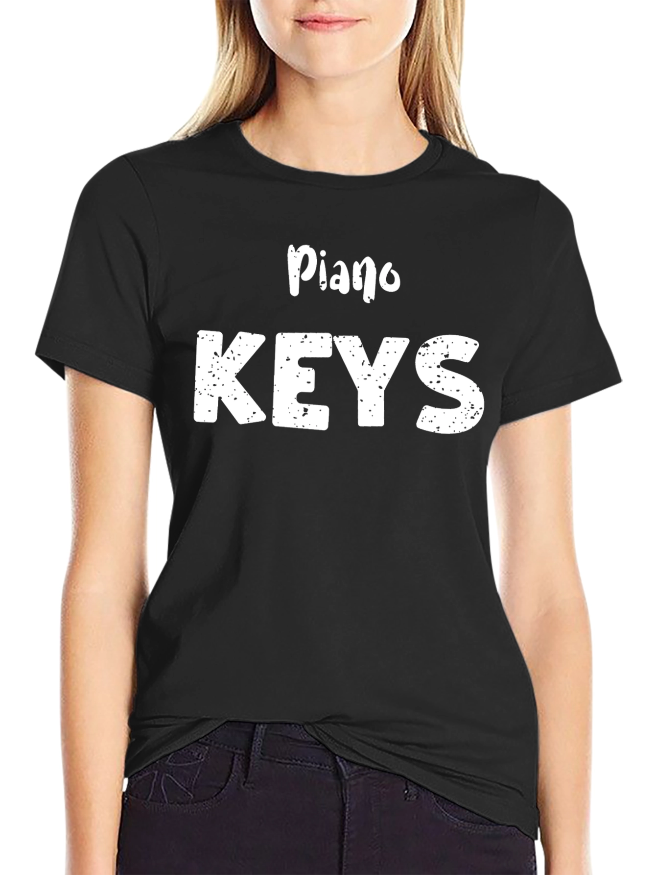 Piano Keys Graphic T-Shirt - Musician Apparel