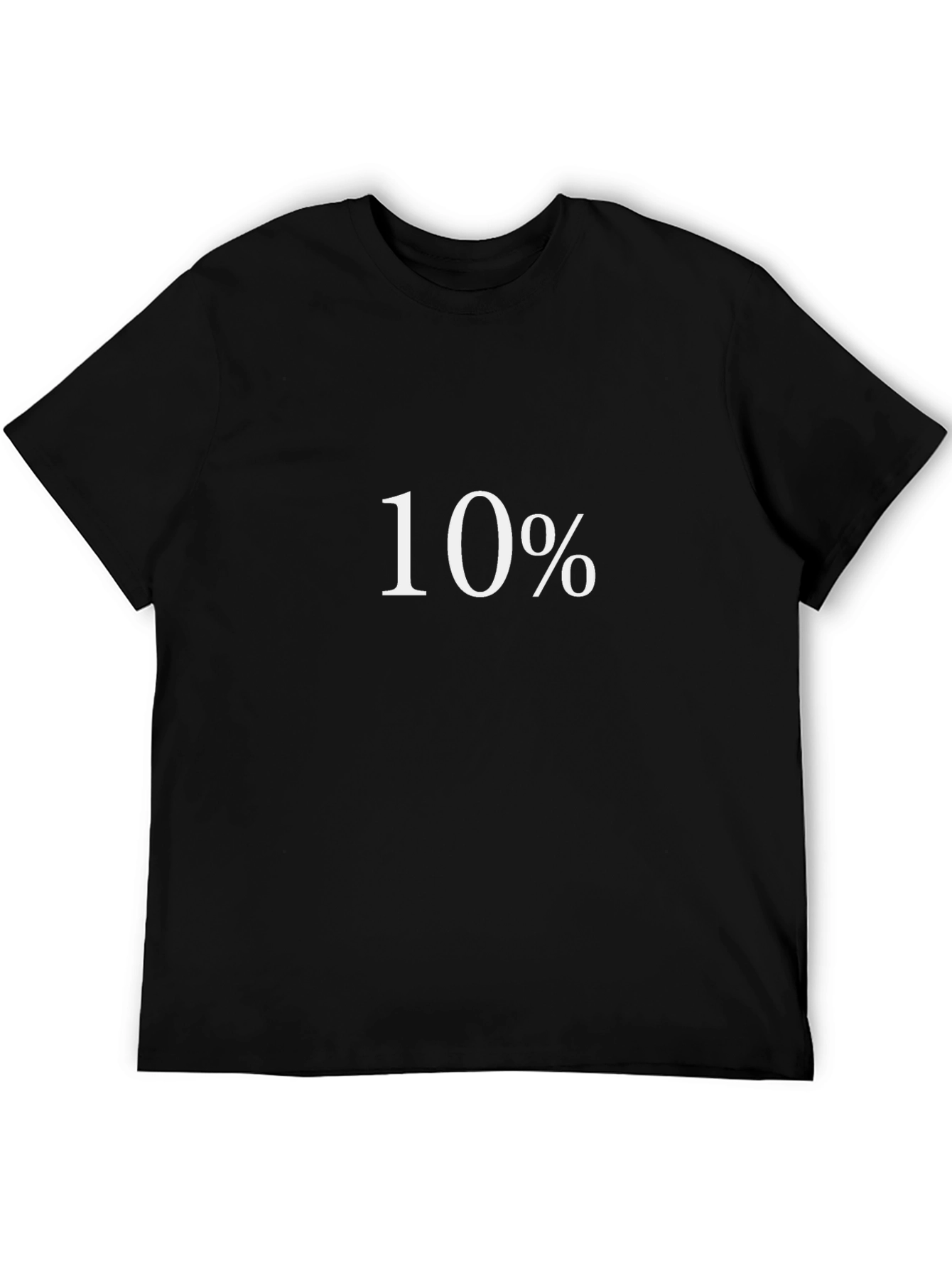 10% Graphic Tee - Bold Statement Shirt