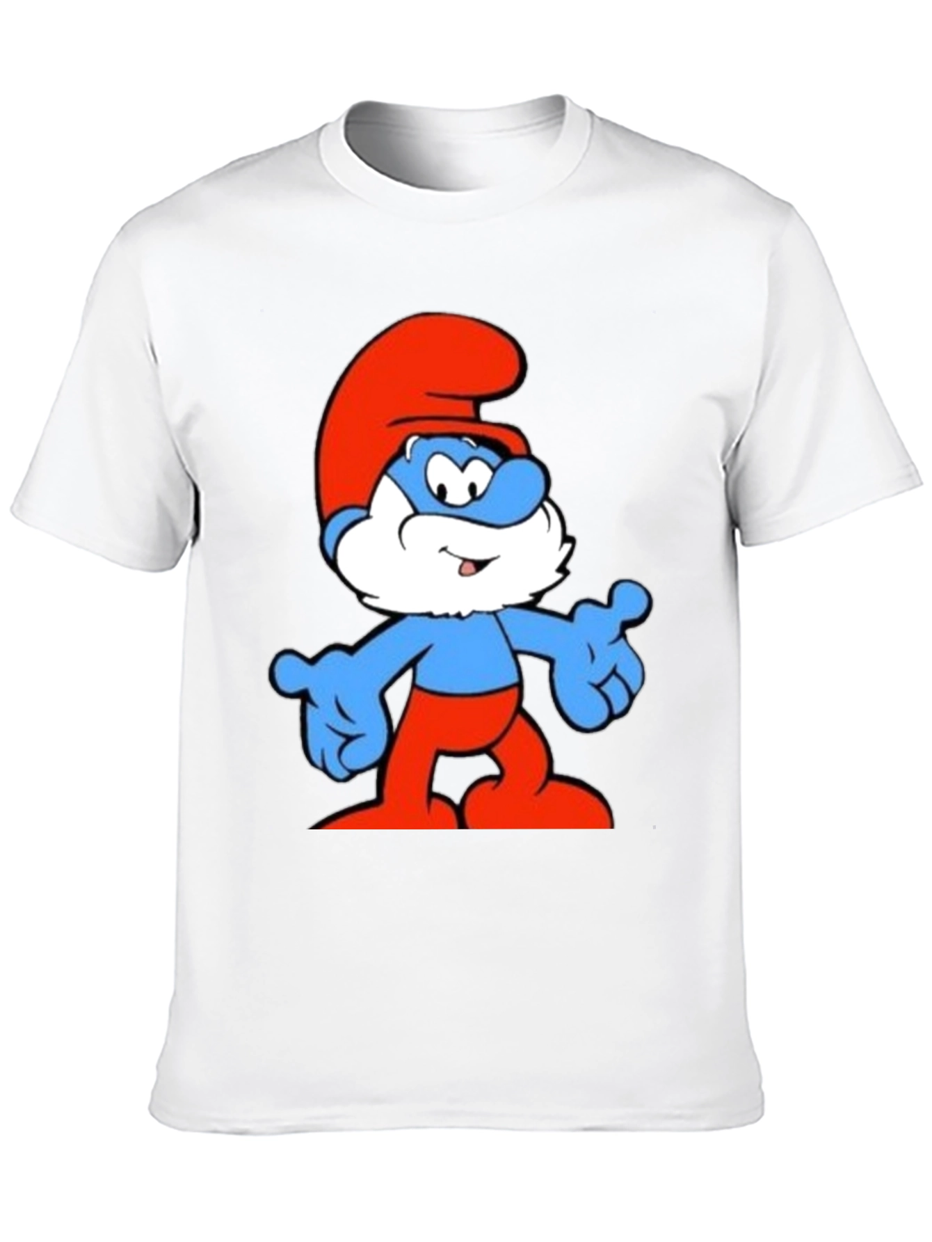 Papa Smurf Black T-Shirt